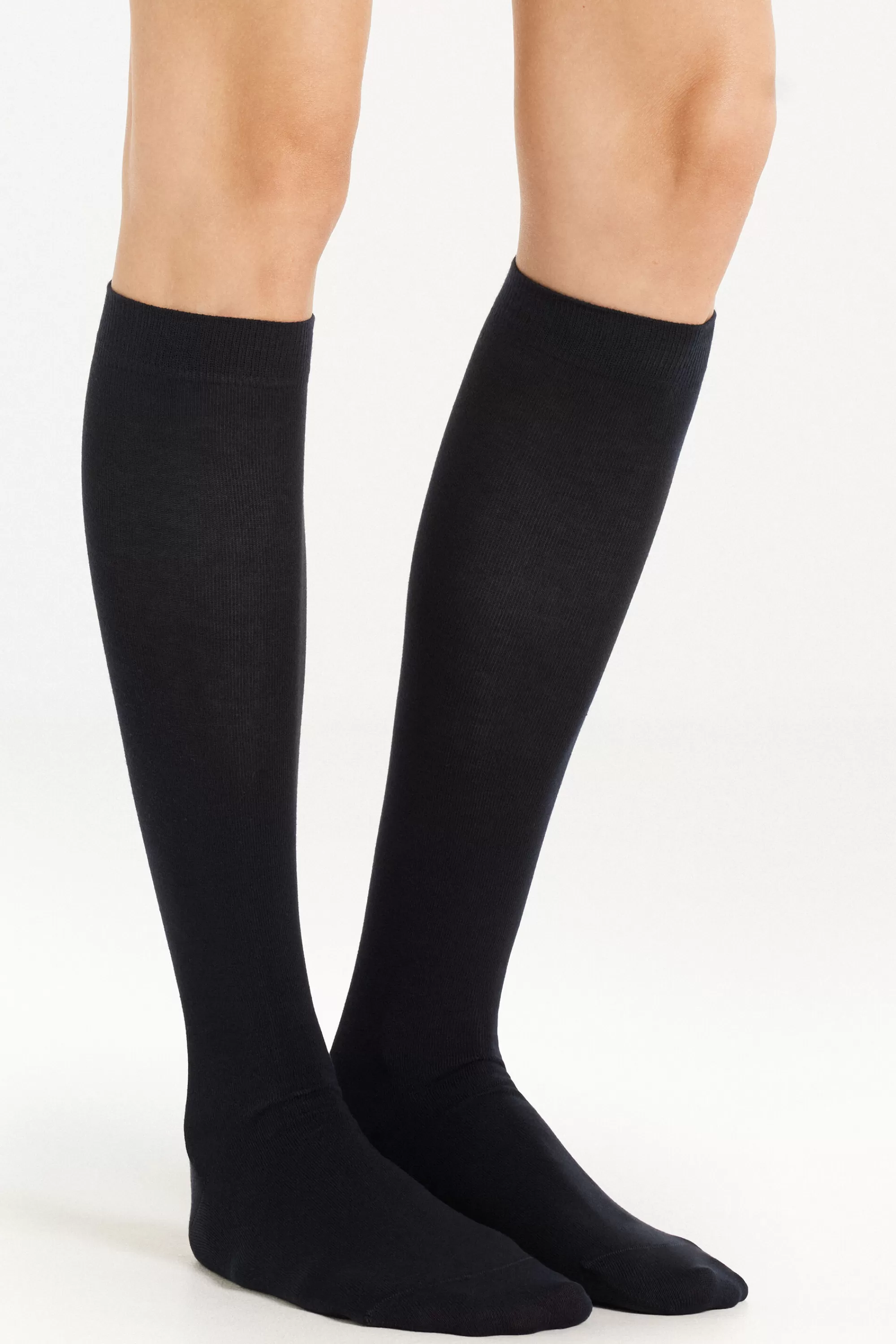 Store 3 Paia Calzini Lunghi In Cotone - Calzini E Fantasmini - Donna | Calzini e Fantasmini