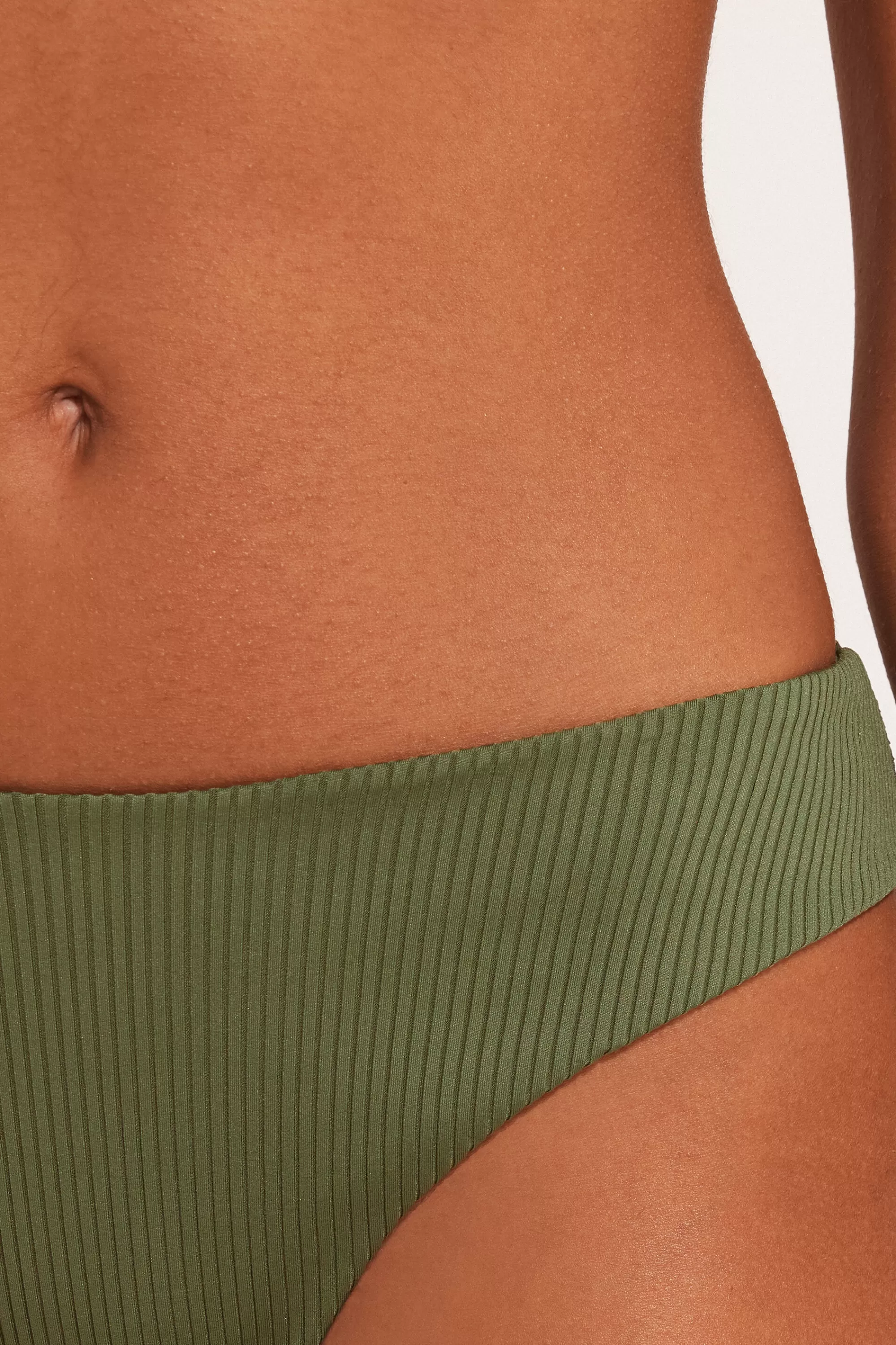 Cheap Bikini Brasiliano Sgambato Stondato Microfibra Riciclata Costine - Brasiliano - Donna | Bikini | Bikini Slip