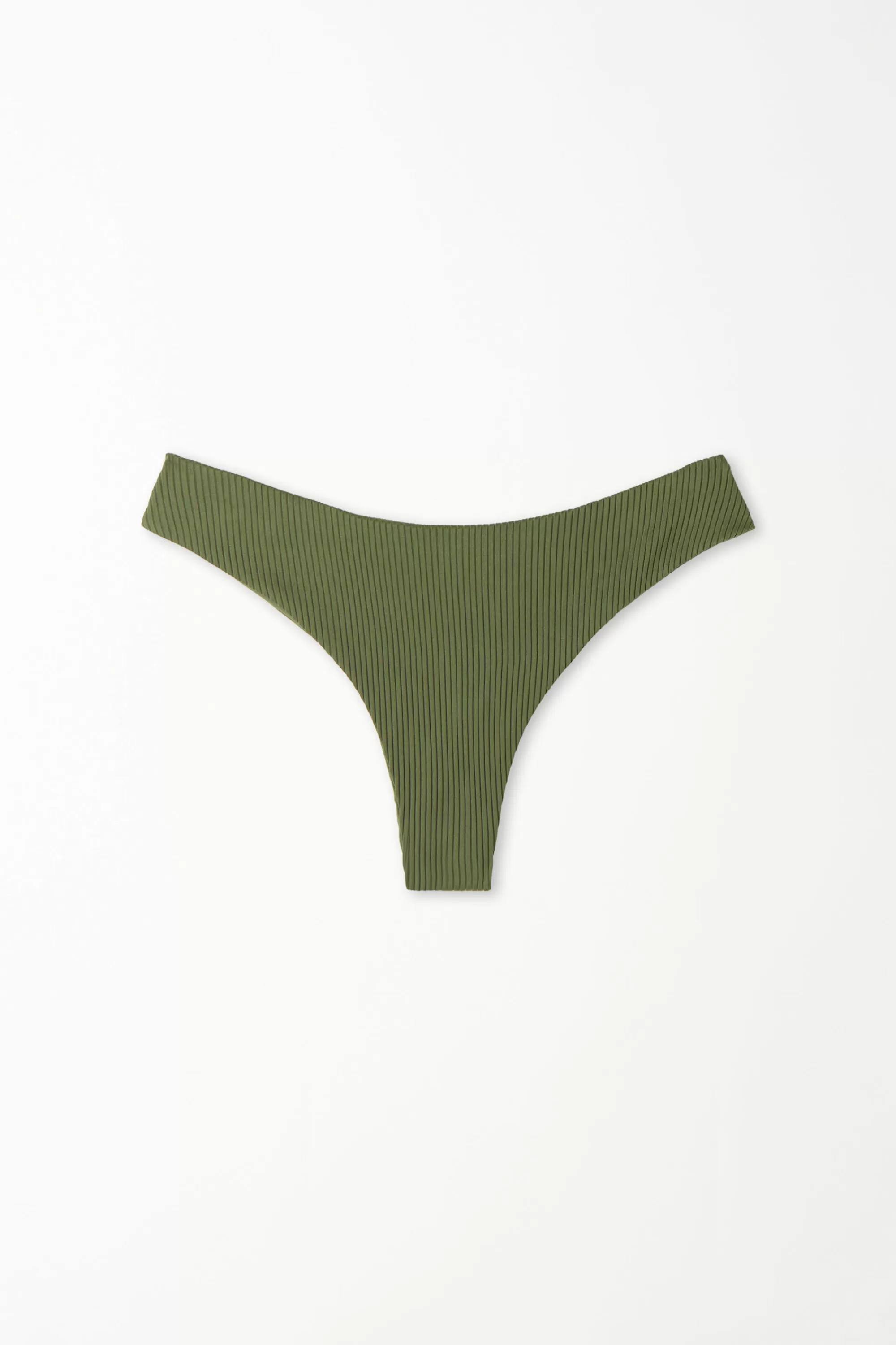 Cheap Bikini Brasiliano Sgambato Stondato Microfibra Riciclata Costine - Brasiliano - Donna | Bikini | Bikini Slip