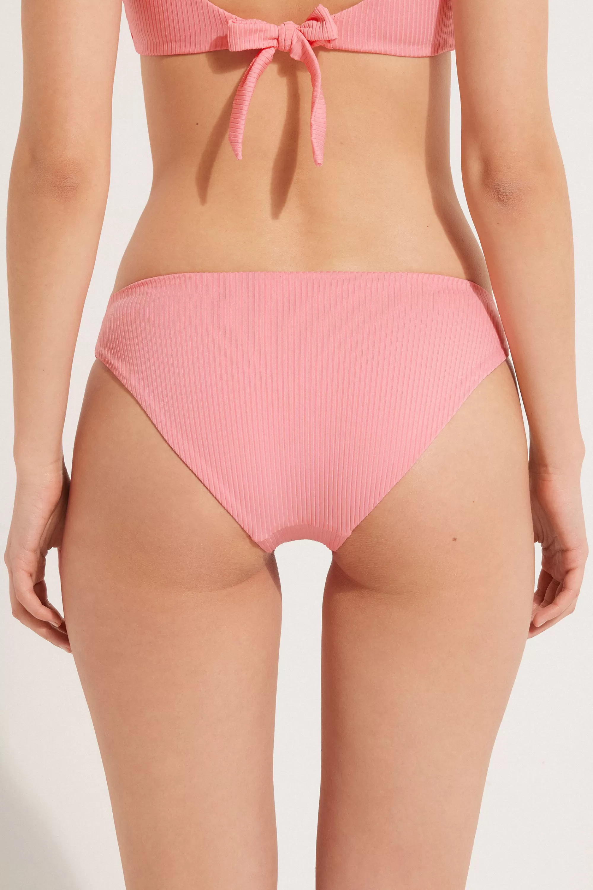 Shop Bikini Slip Classico Microfibra Riciclata Costine - Slip - Donna | Bikini | Bikini Slip