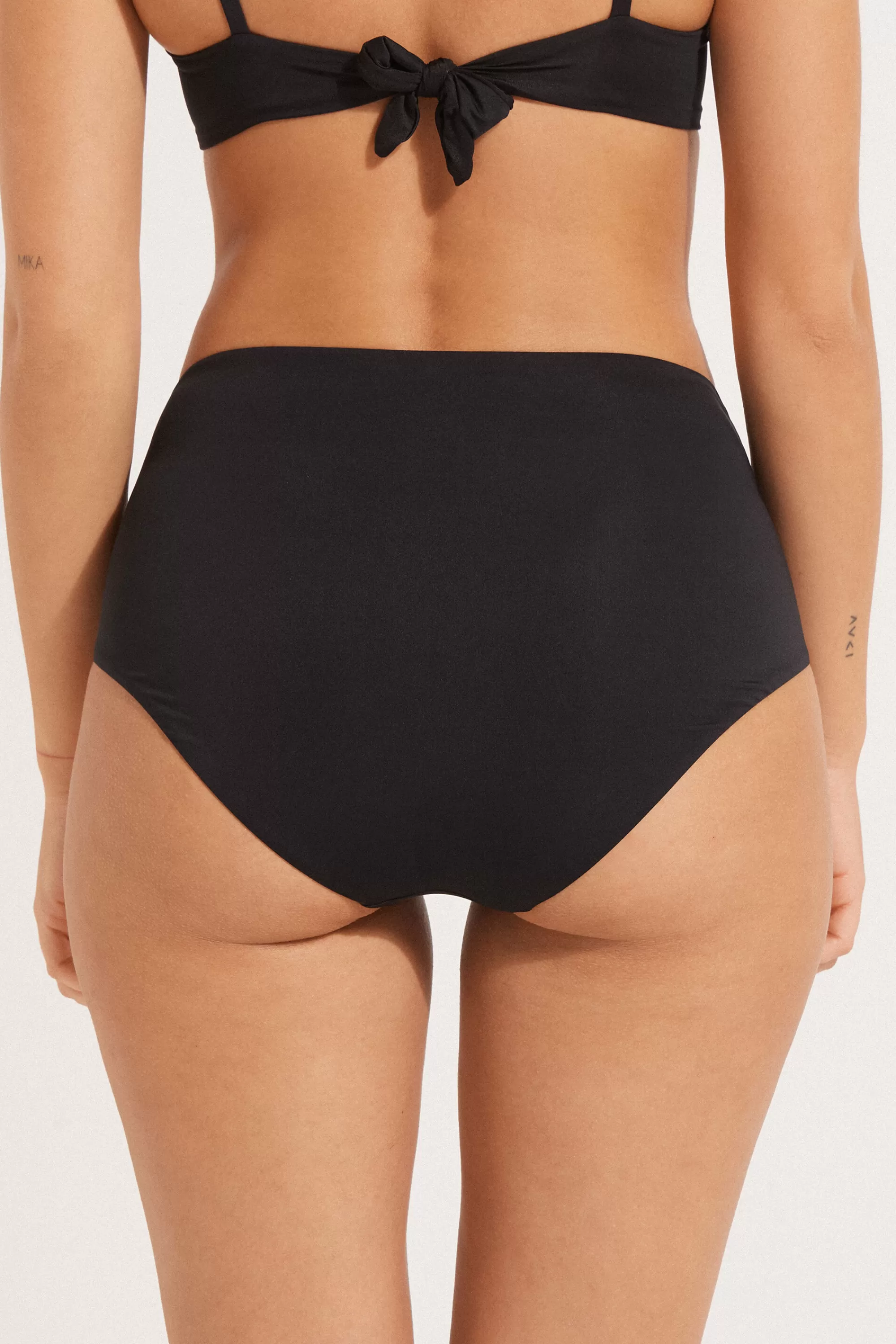 Shop Bikini Slip Vita Alta Microfibra Riciclata - Slip - Donna | Bikini | Bikini Slip