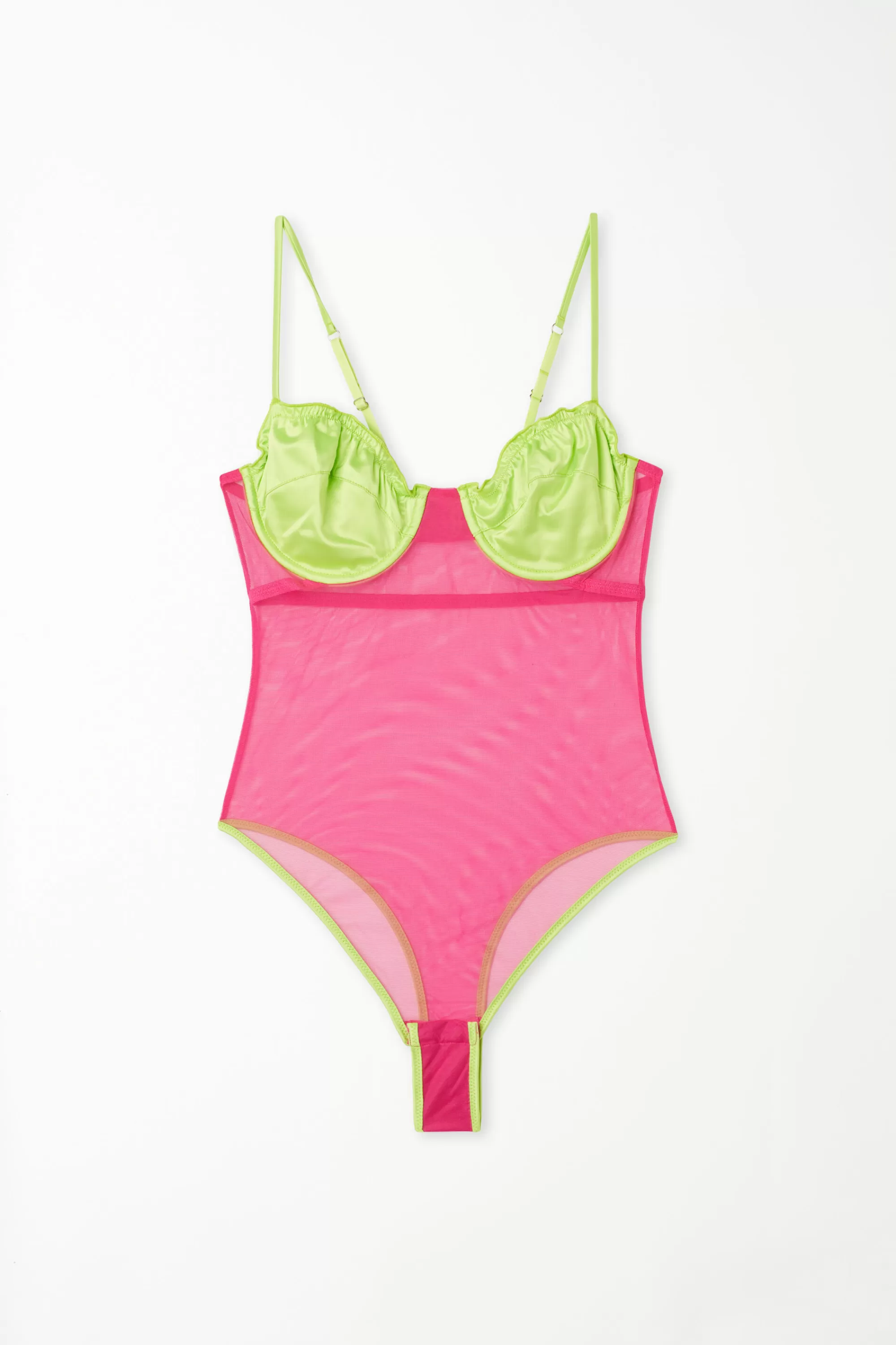 Fashion Body A Balconcino Colorful Tulle - Body Intimo - Donna | Lingerie