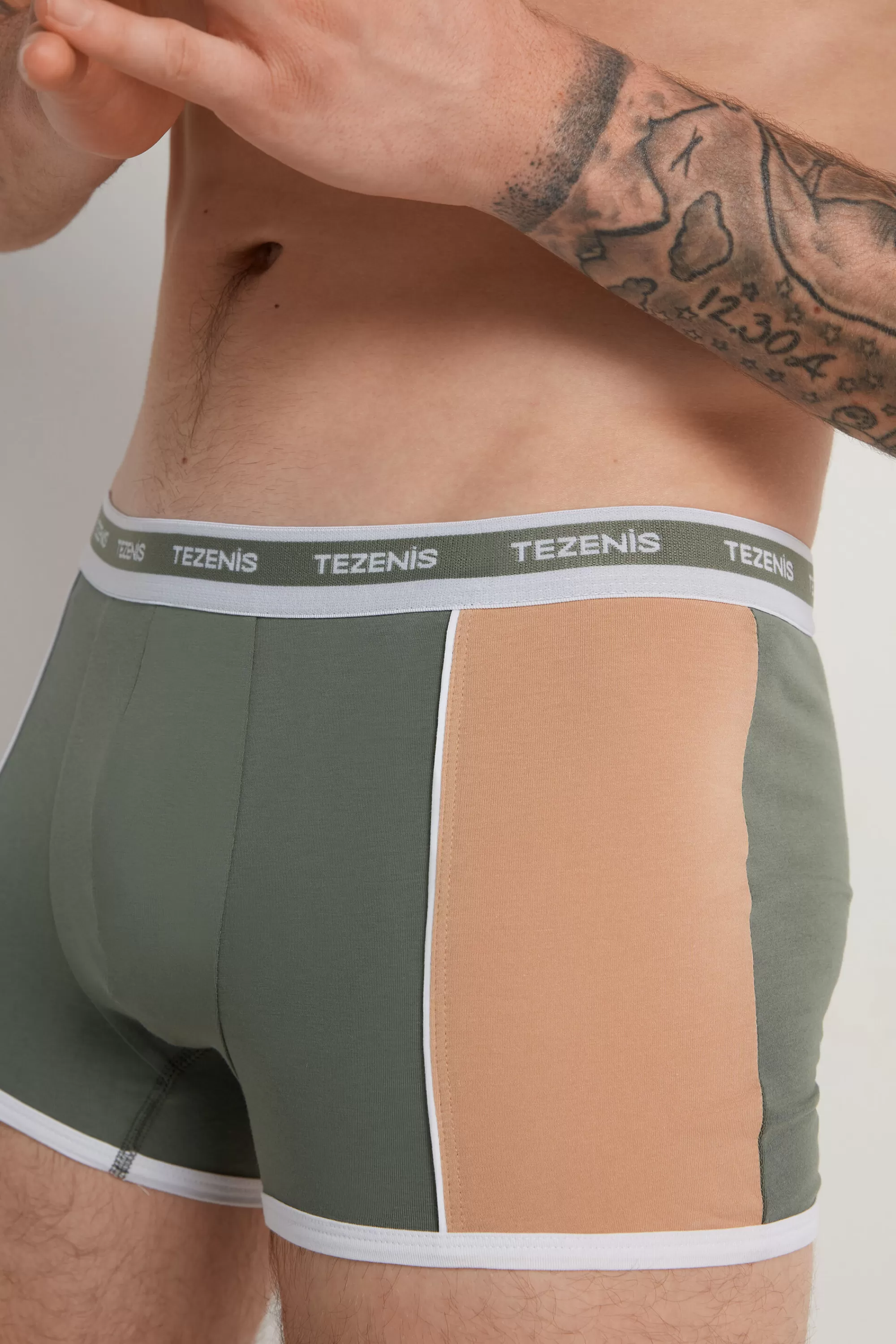 Hot Boxer Cotone Bicolore Con Elastico Logato - Boxer - Uomo | Boxer