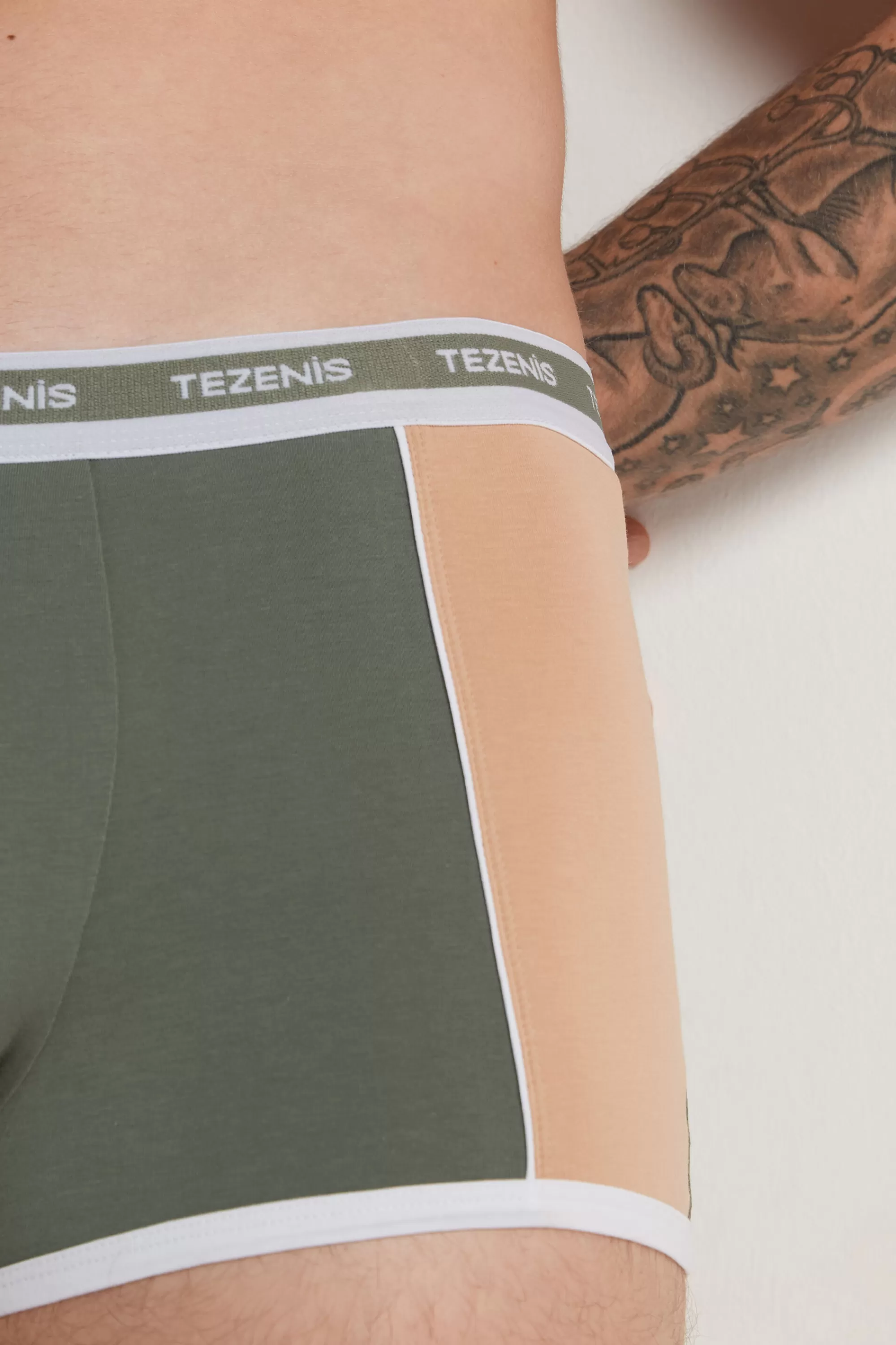 Hot Boxer Cotone Bicolore Con Elastico Logato - Boxer - Uomo | Boxer