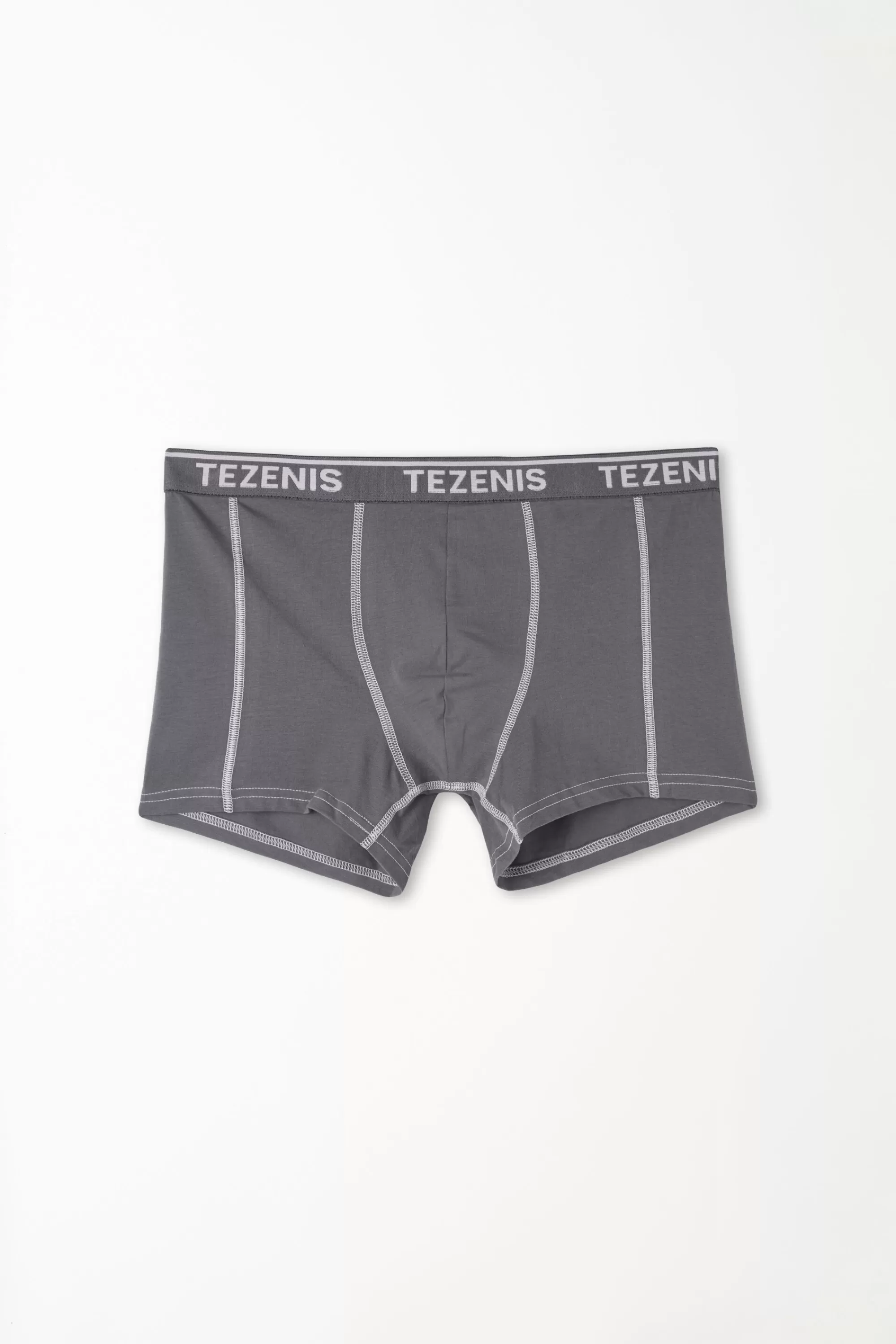 Clearance Boxer In Cotone Cuciture A Contrasto Con Logo - Boxer - Uomo | Boxer