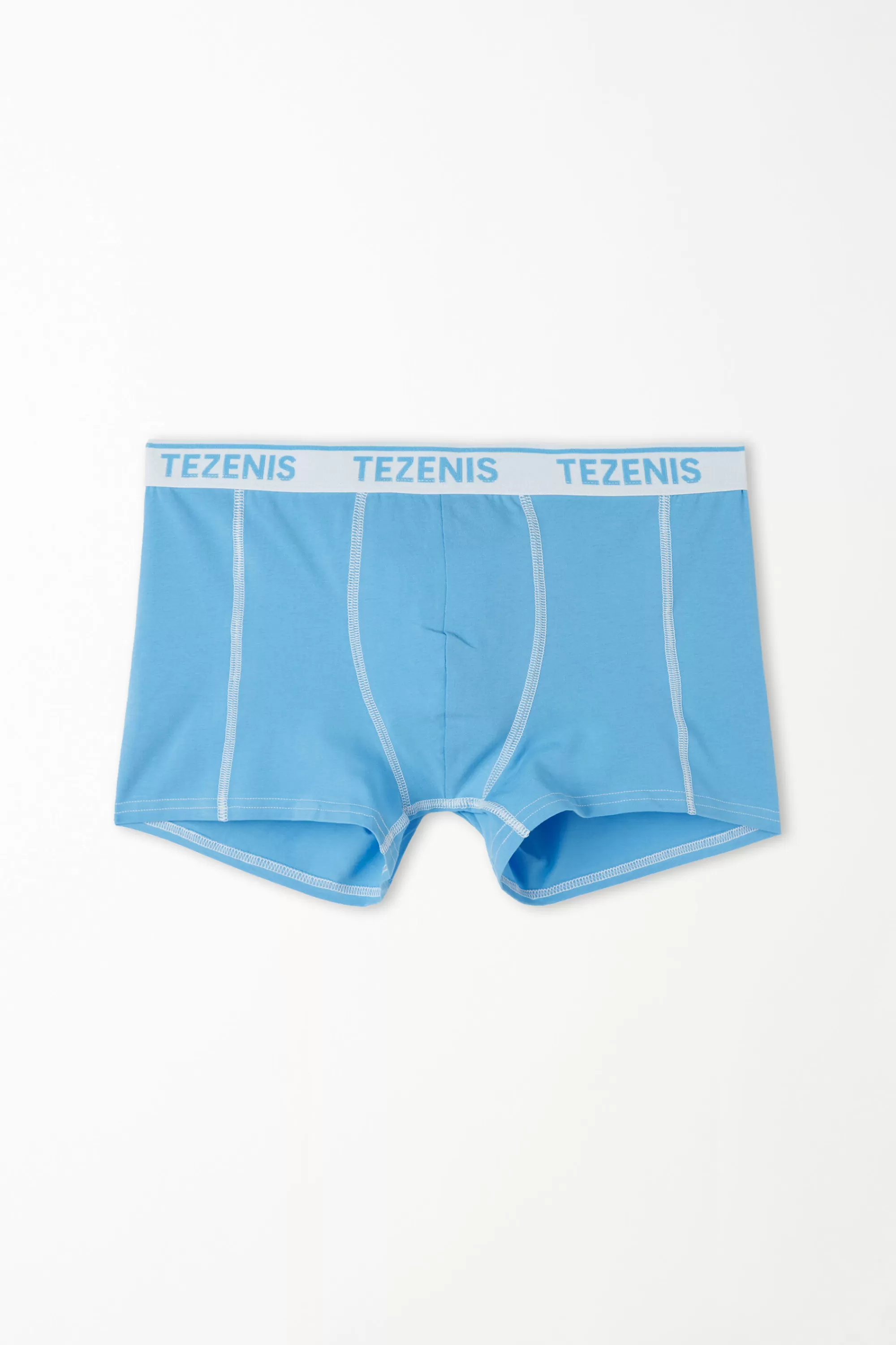 Fashion Boxer In Cotone Cuciture A Contrasto Con Logo - Boxer - Uomo | Boxer