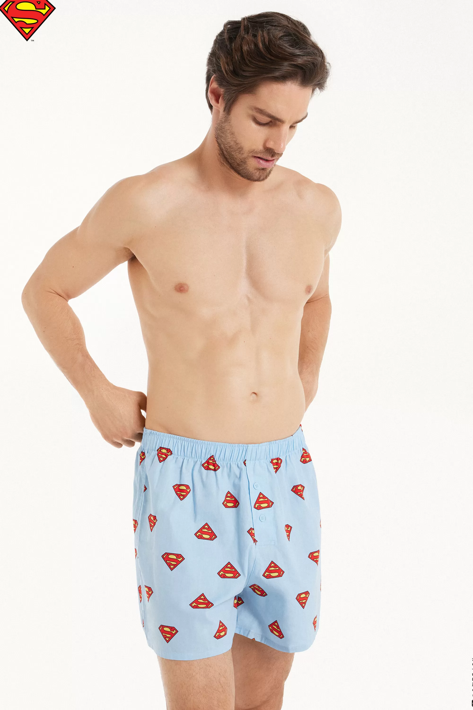 Cheap Boxer In Tela Di Cotone Stampa Superman - Boxer - Uomo | Boxer