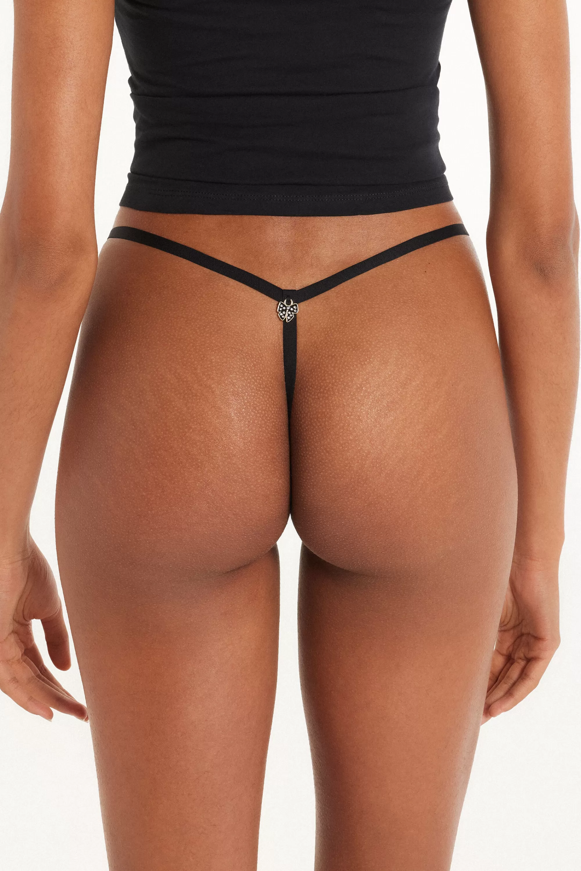 Flash Sale Brasiliano Con Fianchetto Tanga Cotone Pointelle - Perizoma E Tanga - Donna | Slip
