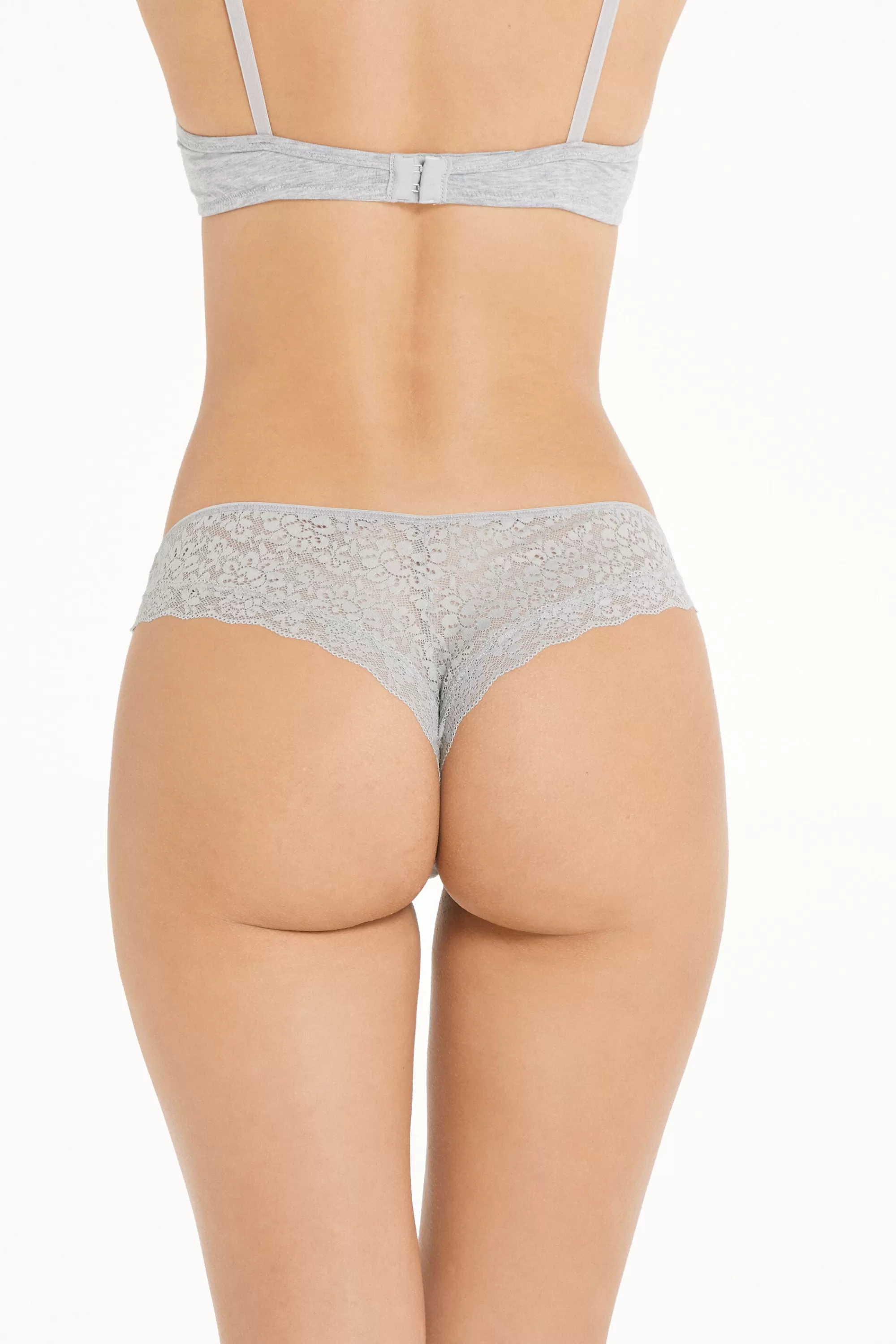 Online Brasiliano In Cotone Taglio Vivo E Pizzo Riciclato - Brasiliana - Donna | Sposa | Invisibile