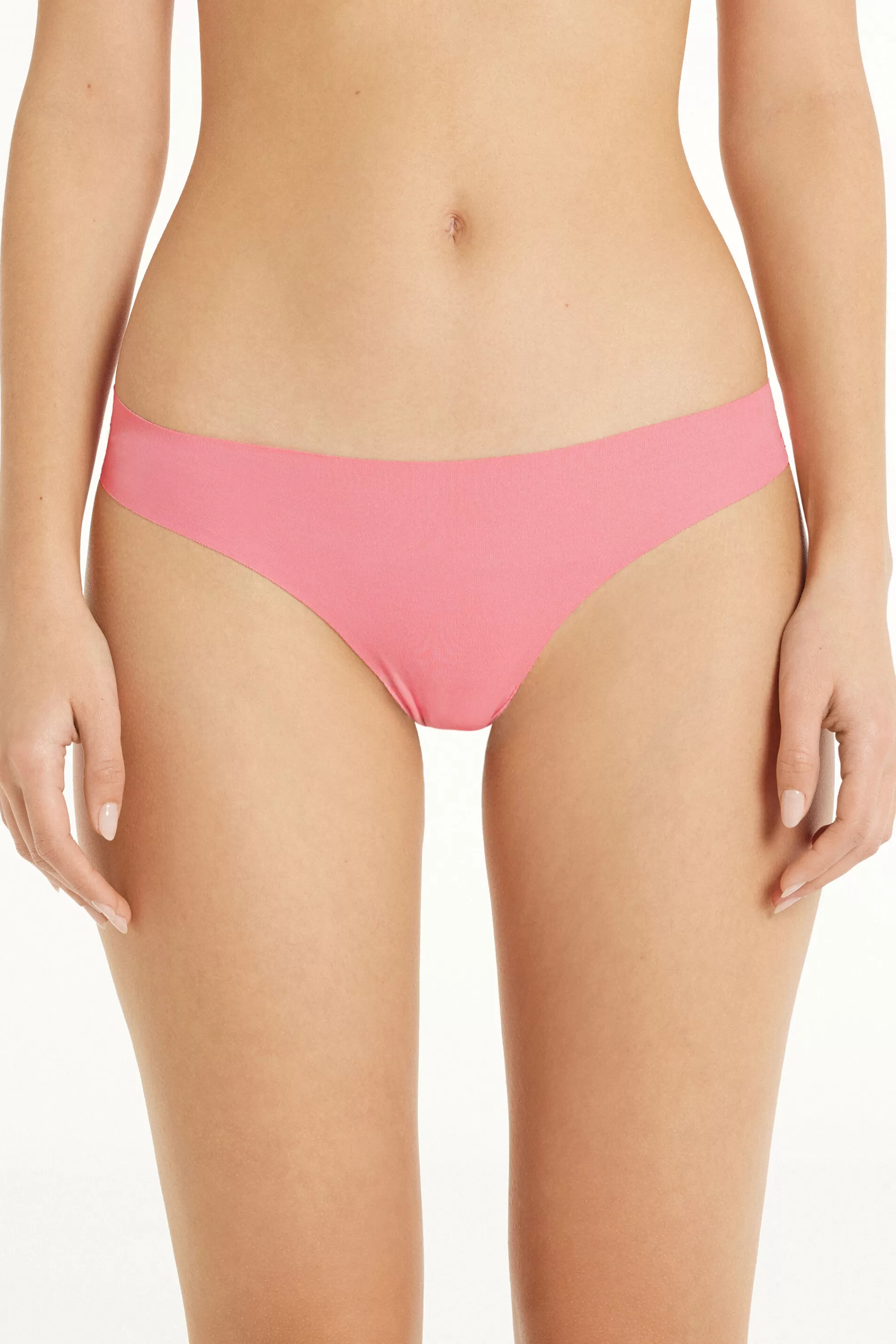 Sale Brasiliano In Cotone Taglio Vivo E Pizzo Riciclato - Brasiliana - Donna | Completi intimi | Slip