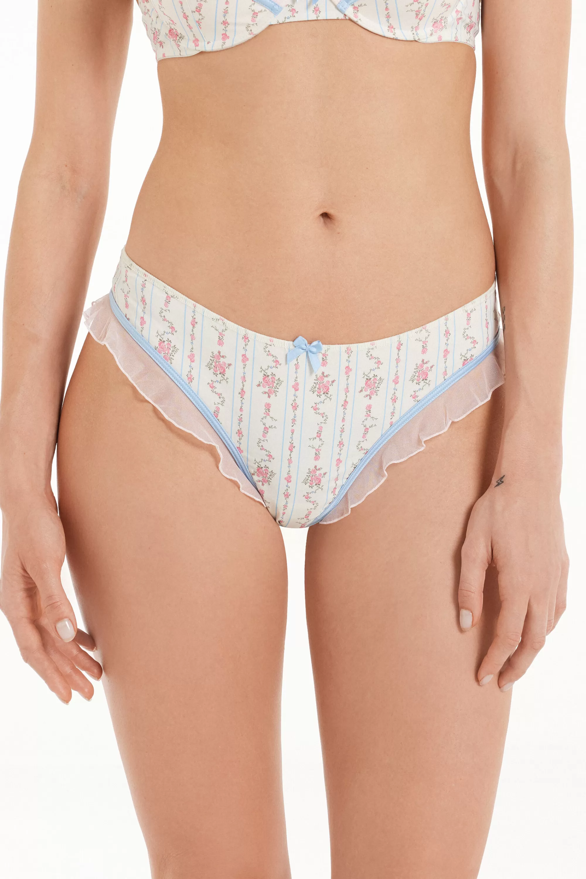 Flash Sale Brasiliano Sgambato Dreaming Flowers - Brasiliana - Donna | Slip