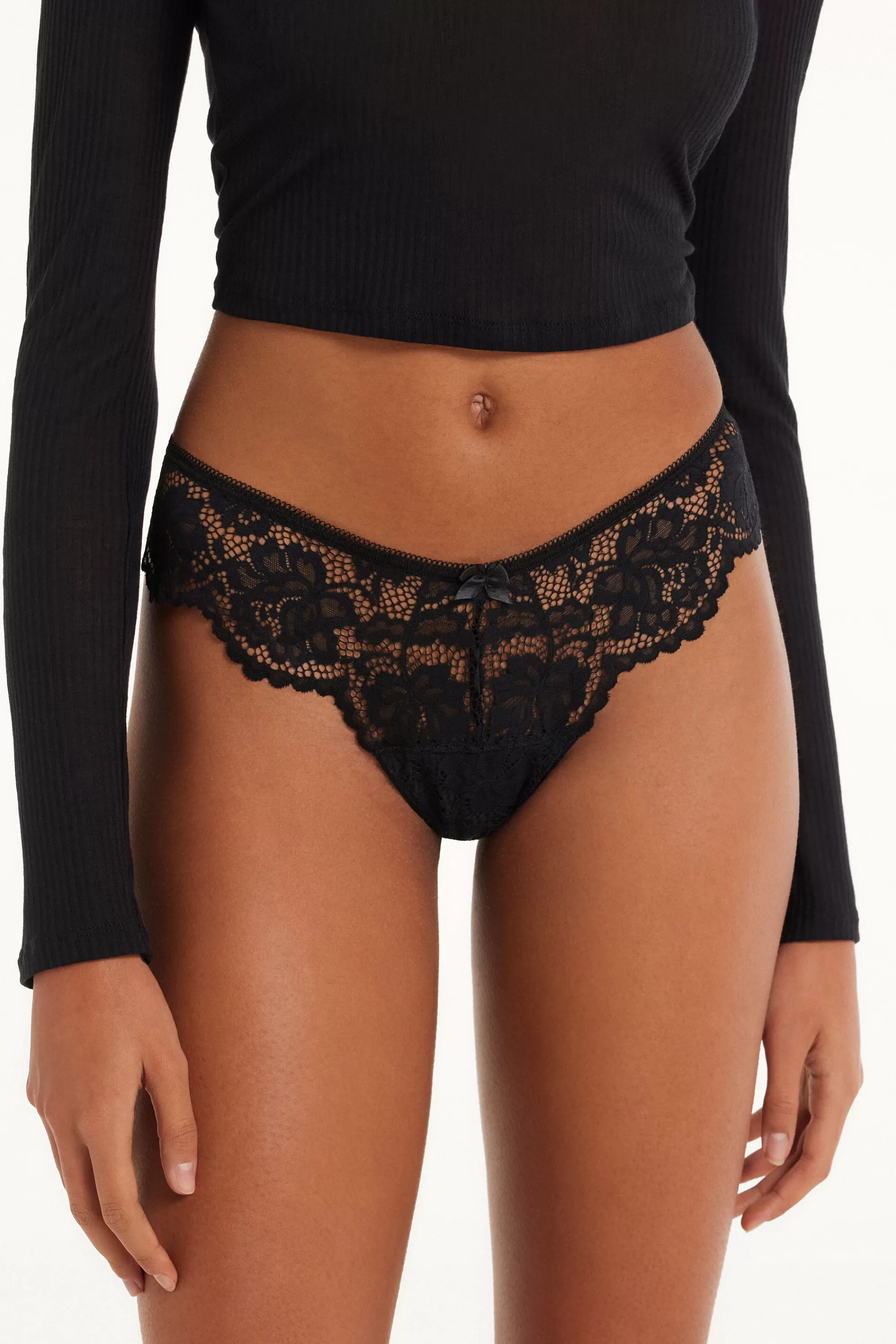 Flash Sale Brasiliano Sgambato Pizzo - Brasiliana - Donna | Slip