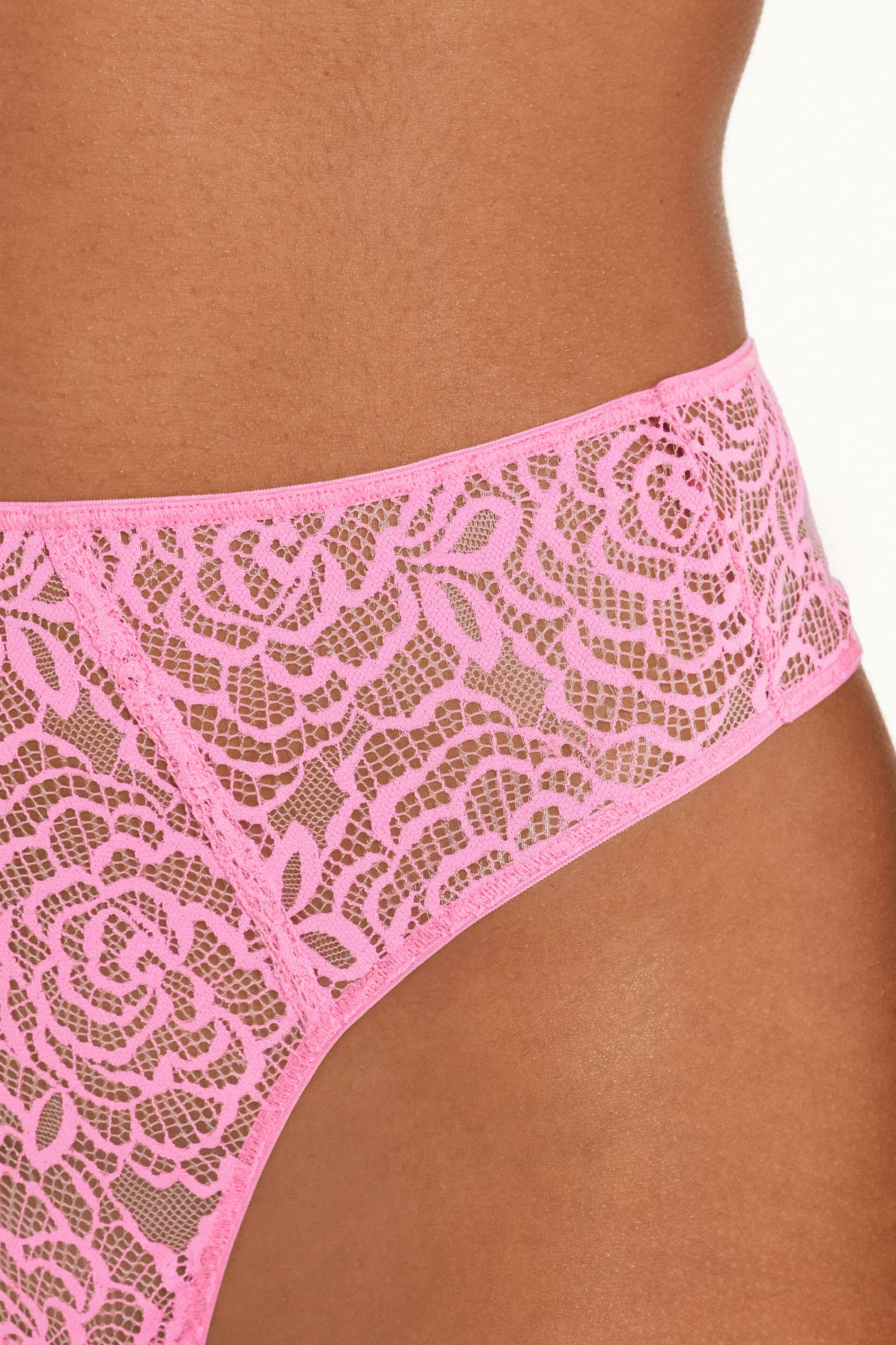 Best Sale Brasiliano Sgambato Vita Alta After Midnight Lace - Brasiliana - Donna | Completi intimi | Slip