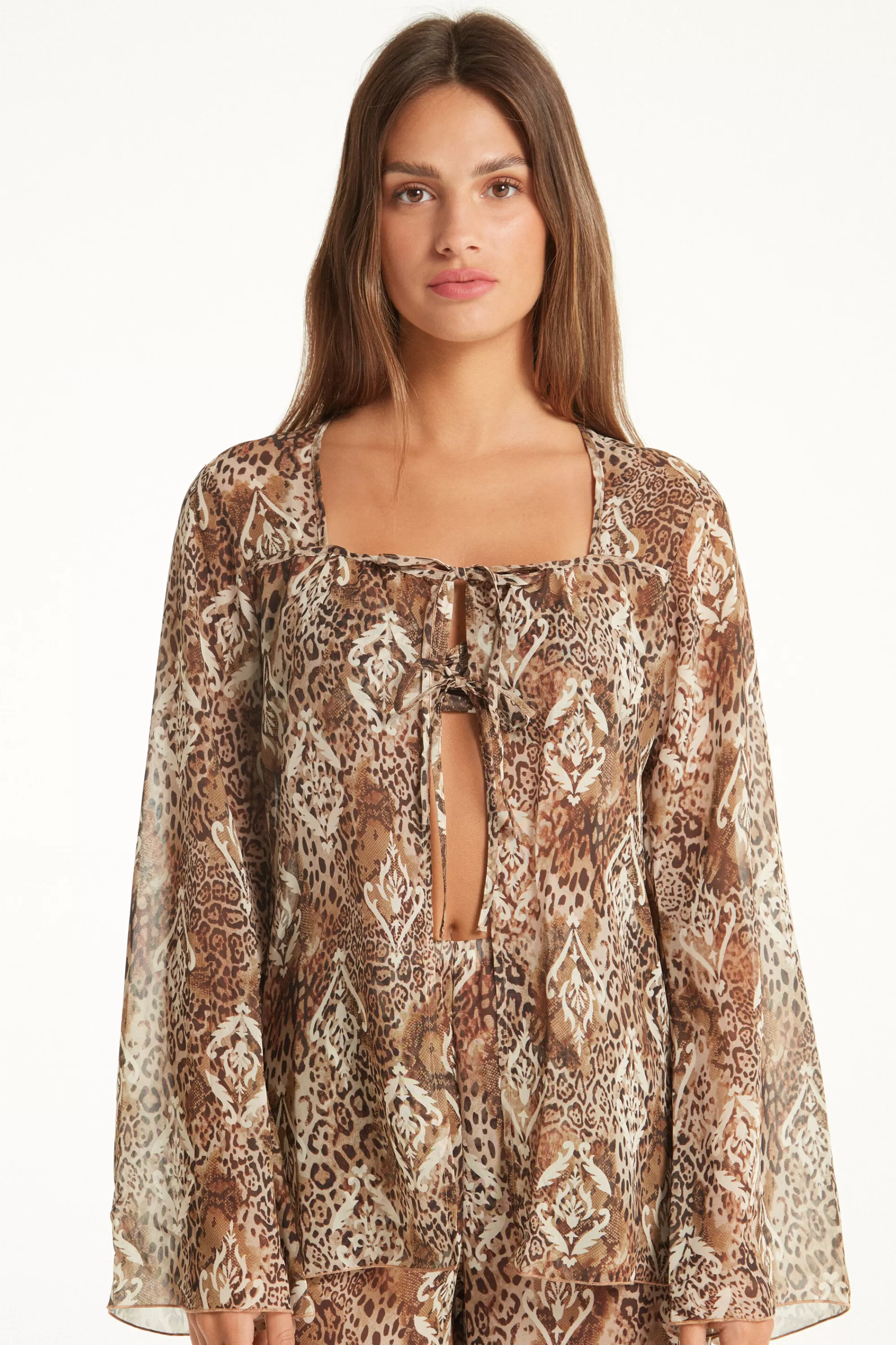 Best Sale Camicia Manica Lunga Savage Mix - Maglie Maniche Lunghe - Donna | Maglie maniche lunghe