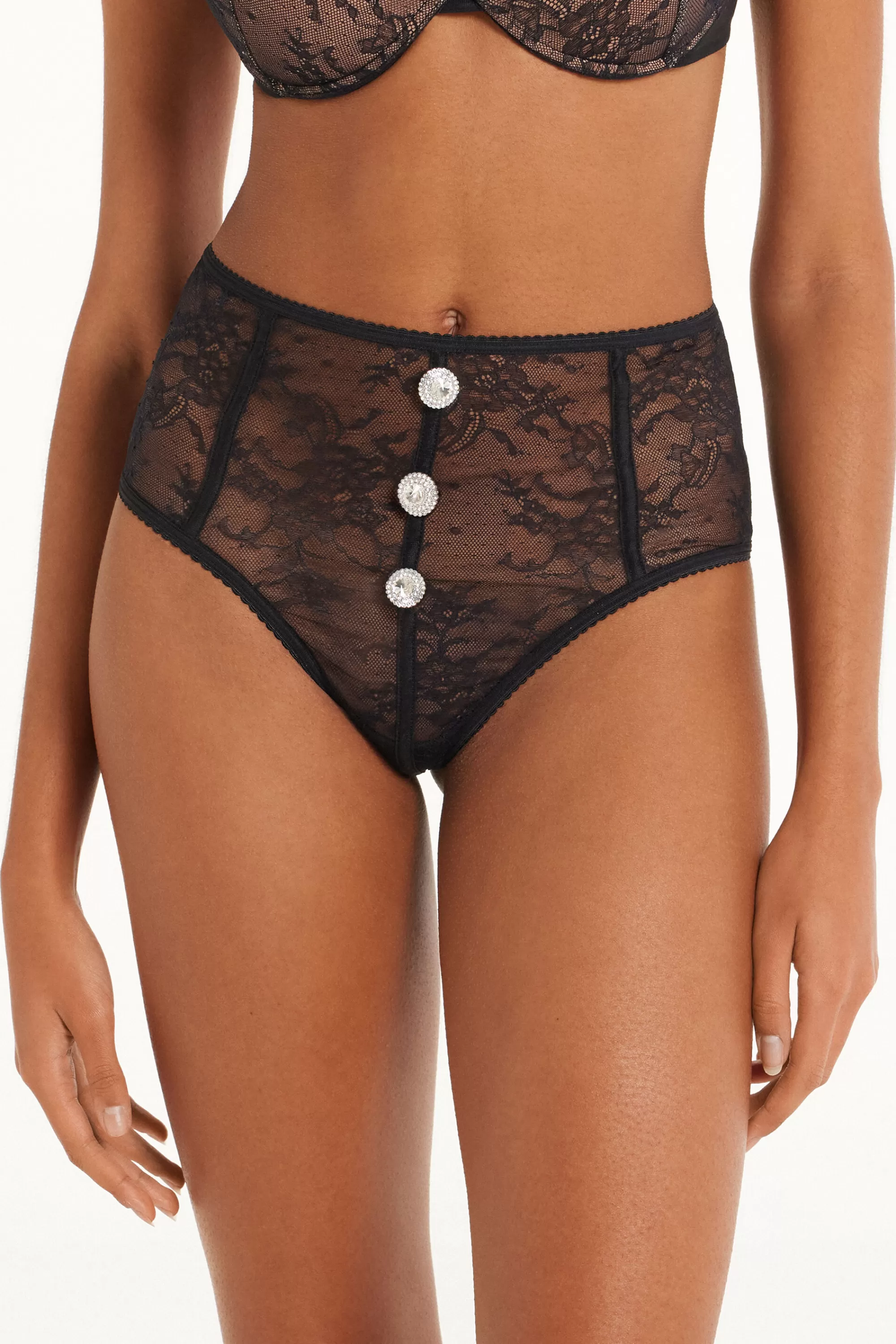 Fashion Culotte Alta Last Night Lace - Culotte - Donna | Completi intimi | Slip