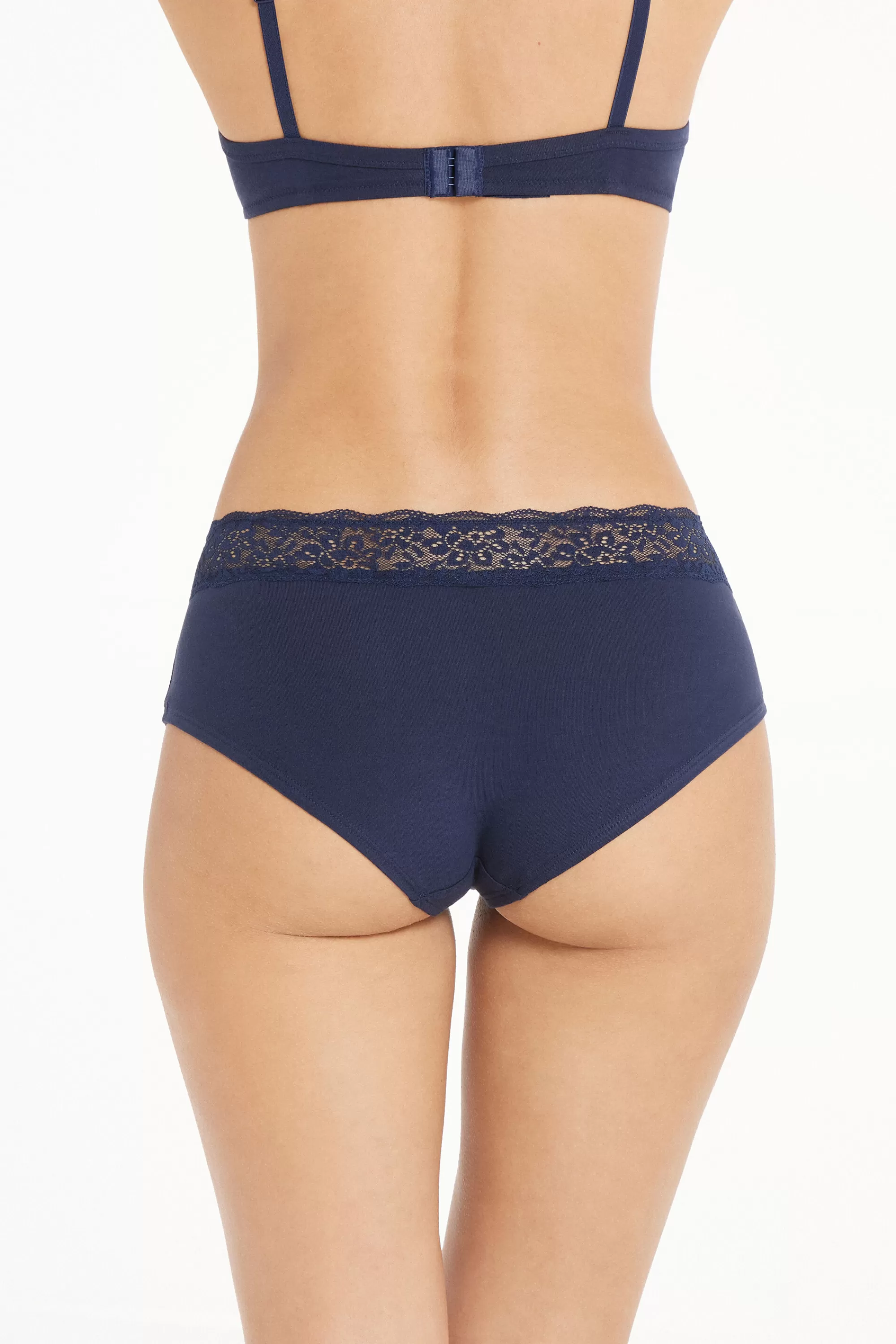 Clearance Culotte In Cotone E Pizzo Riciclato - Culotte - Donna | Invisibile | Slip