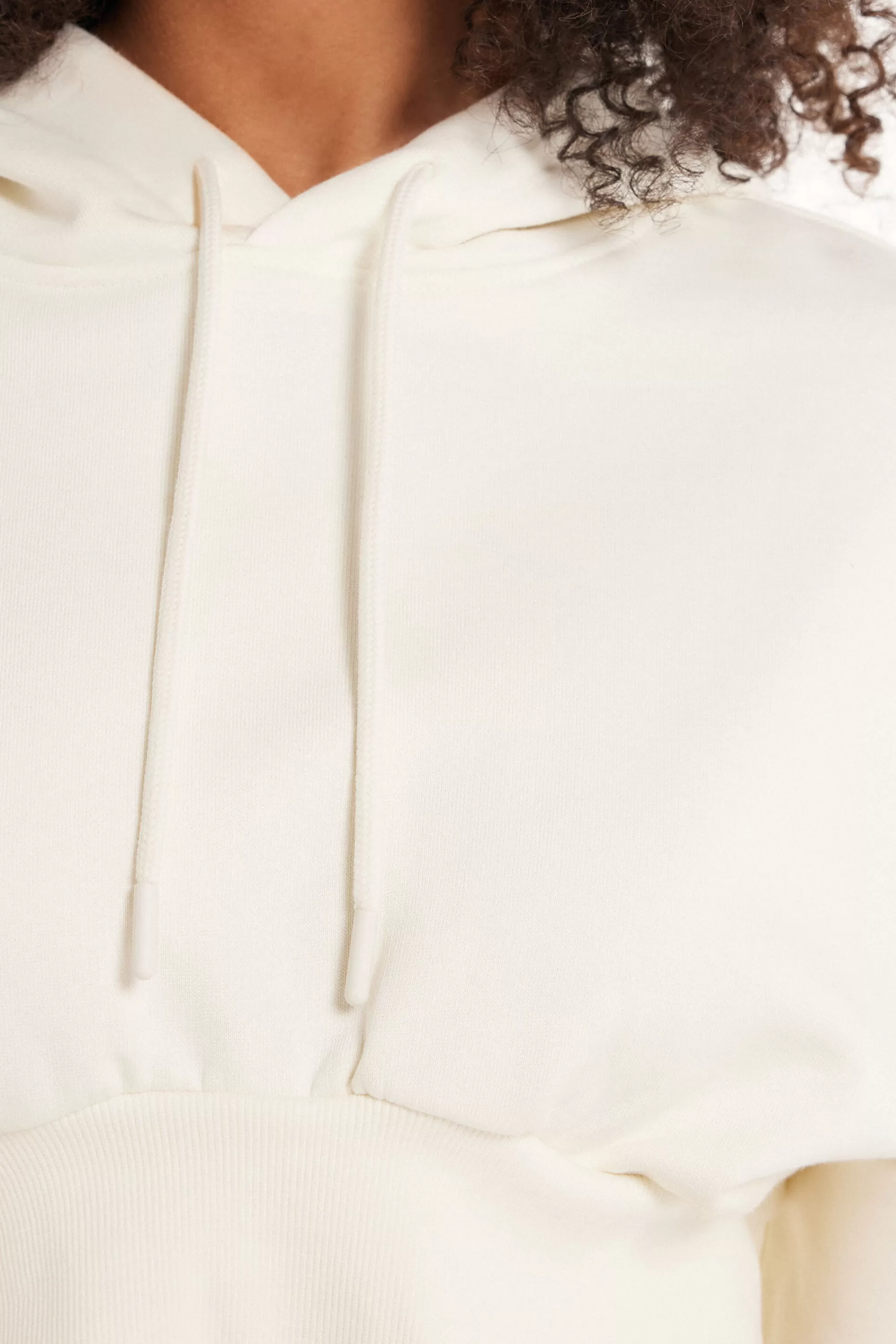Cheap Felpa Corta Pesante Manica Lunga Con Cappuccio E Spalla Scesa - Tute - Donna | Felpe | Tute