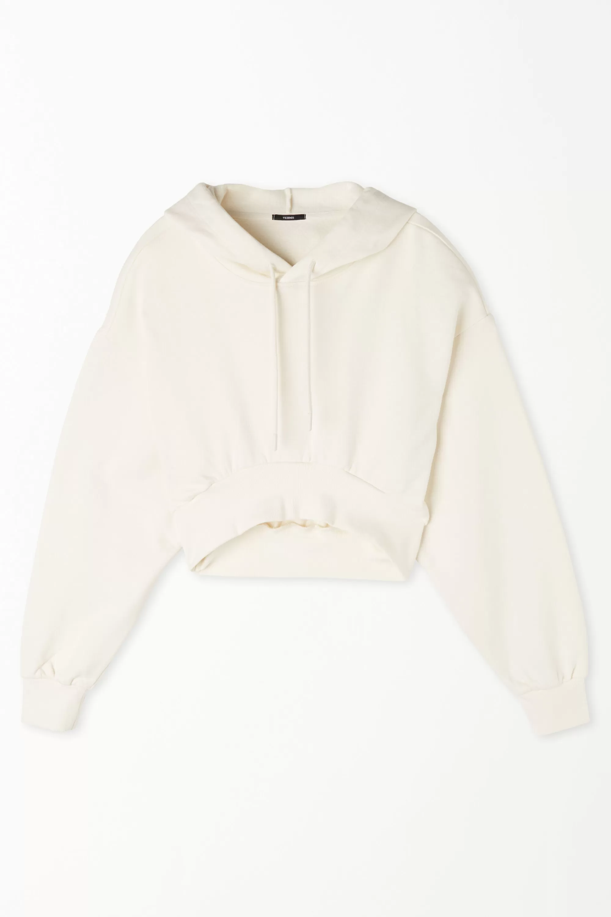 Cheap Felpa Corta Pesante Manica Lunga Con Cappuccio E Spalla Scesa - Tute - Donna | Felpe | Tute