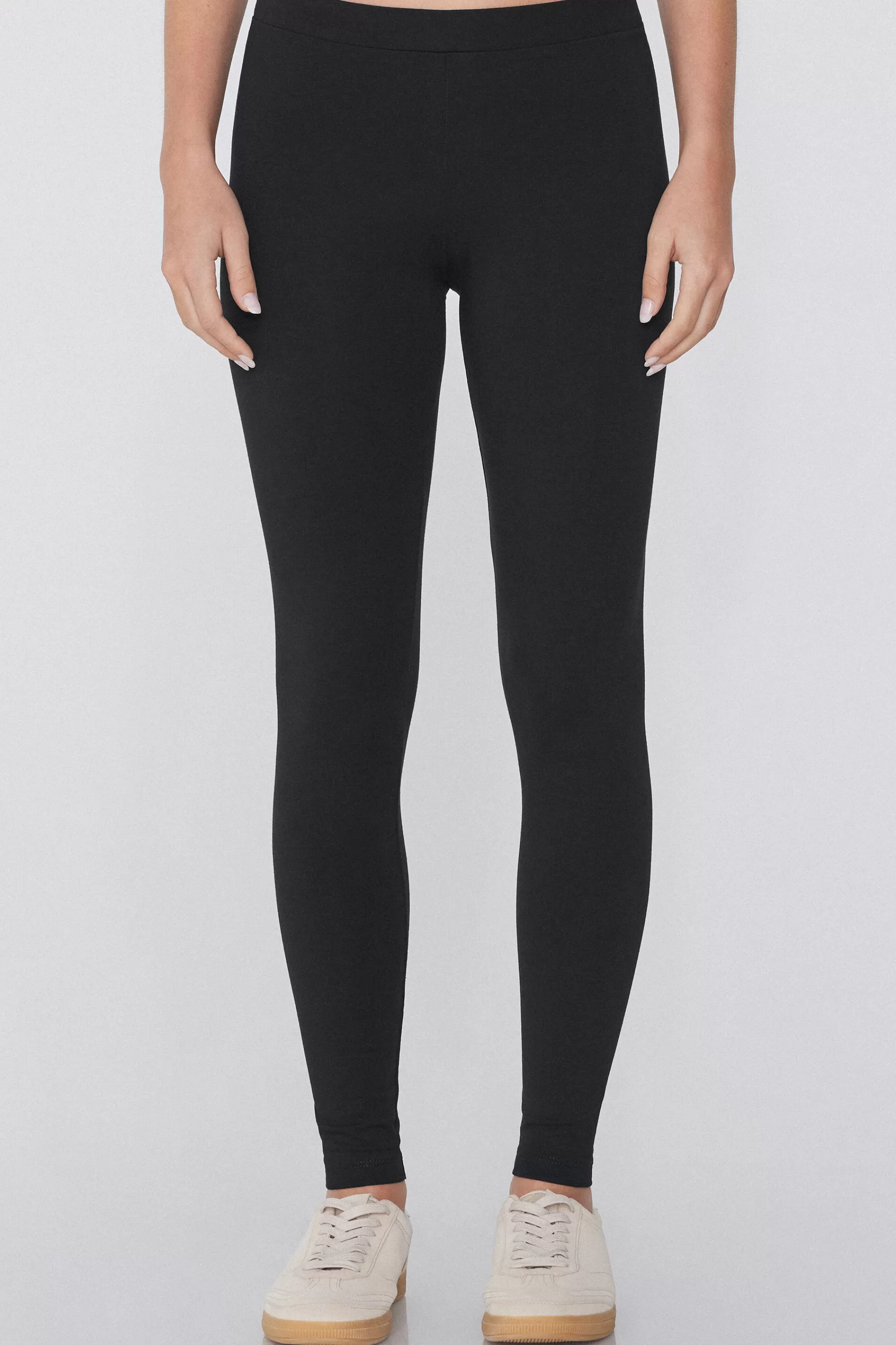 New Leggings Basic In Cotone - Leggings - Donna | Joggers e Leggings | Leggings