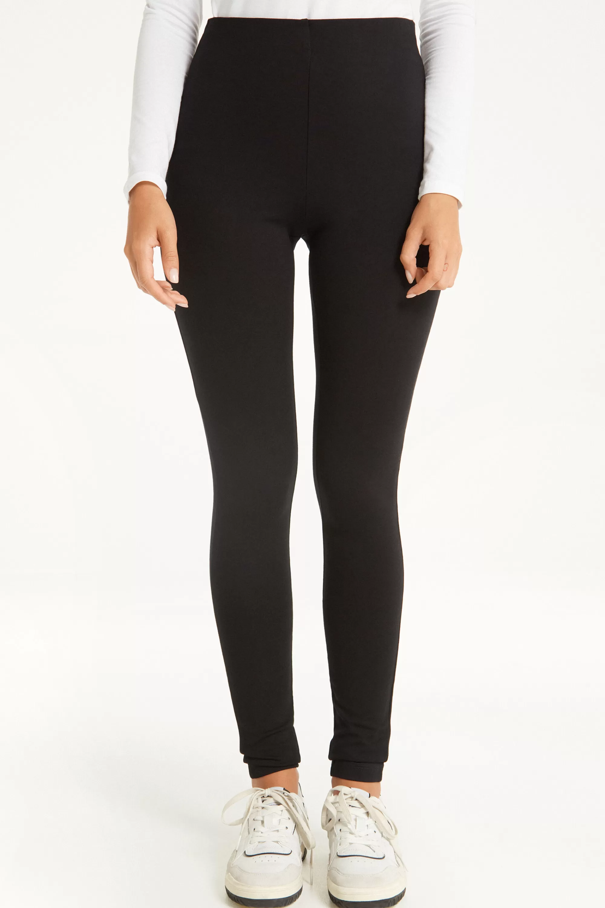 New Leggings Basic Punto Milano - Leggings - Donna | Joggers e Leggings | Leggings