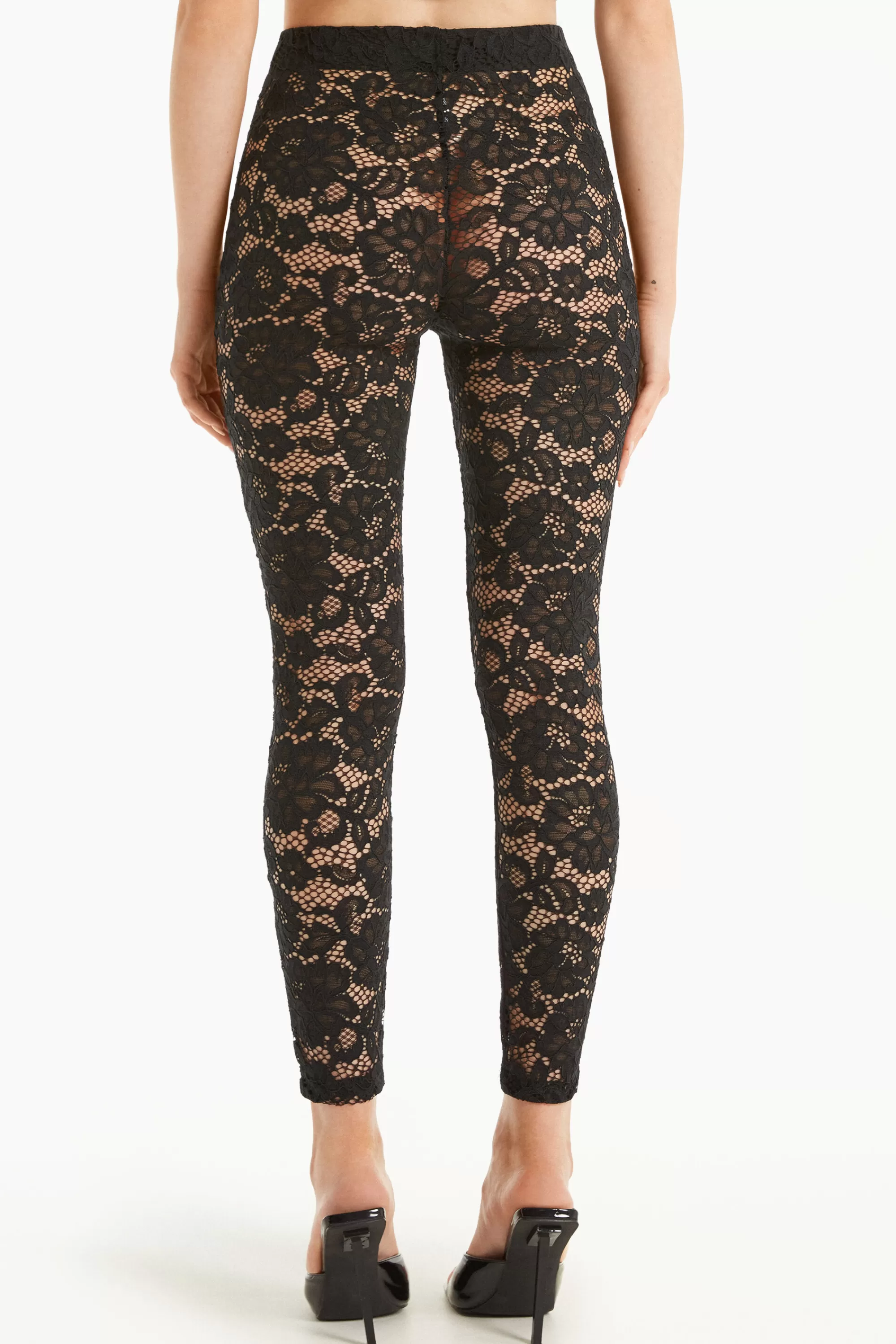 Hot Leggings Pizzo - Leggings - Donna | Leggings