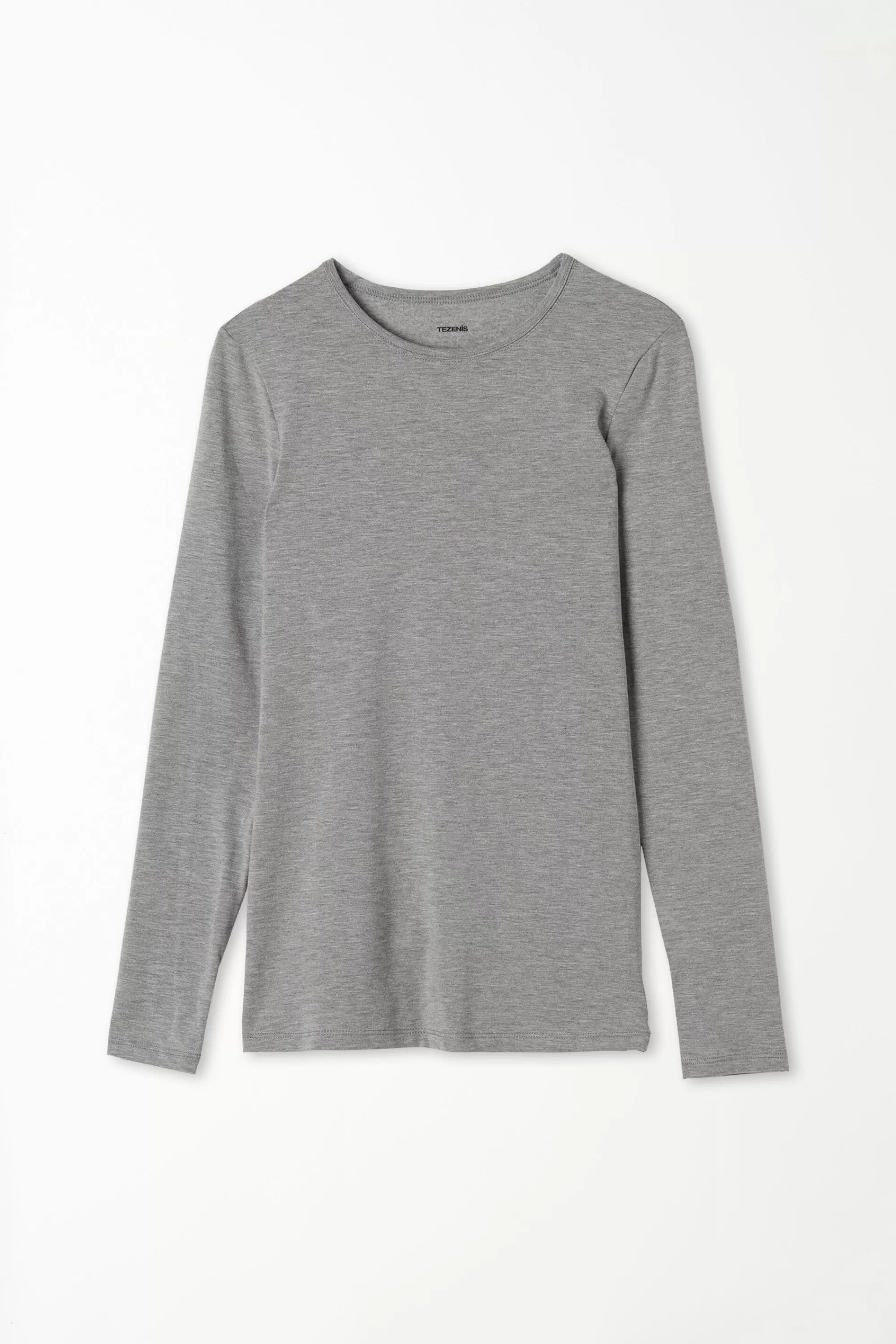 Flash Sale Maglia Girocollo Cotone E Modal Termico - Maglie Maniche Lunghe - Donna | Maglie termiche | Maglie maniche lunghe