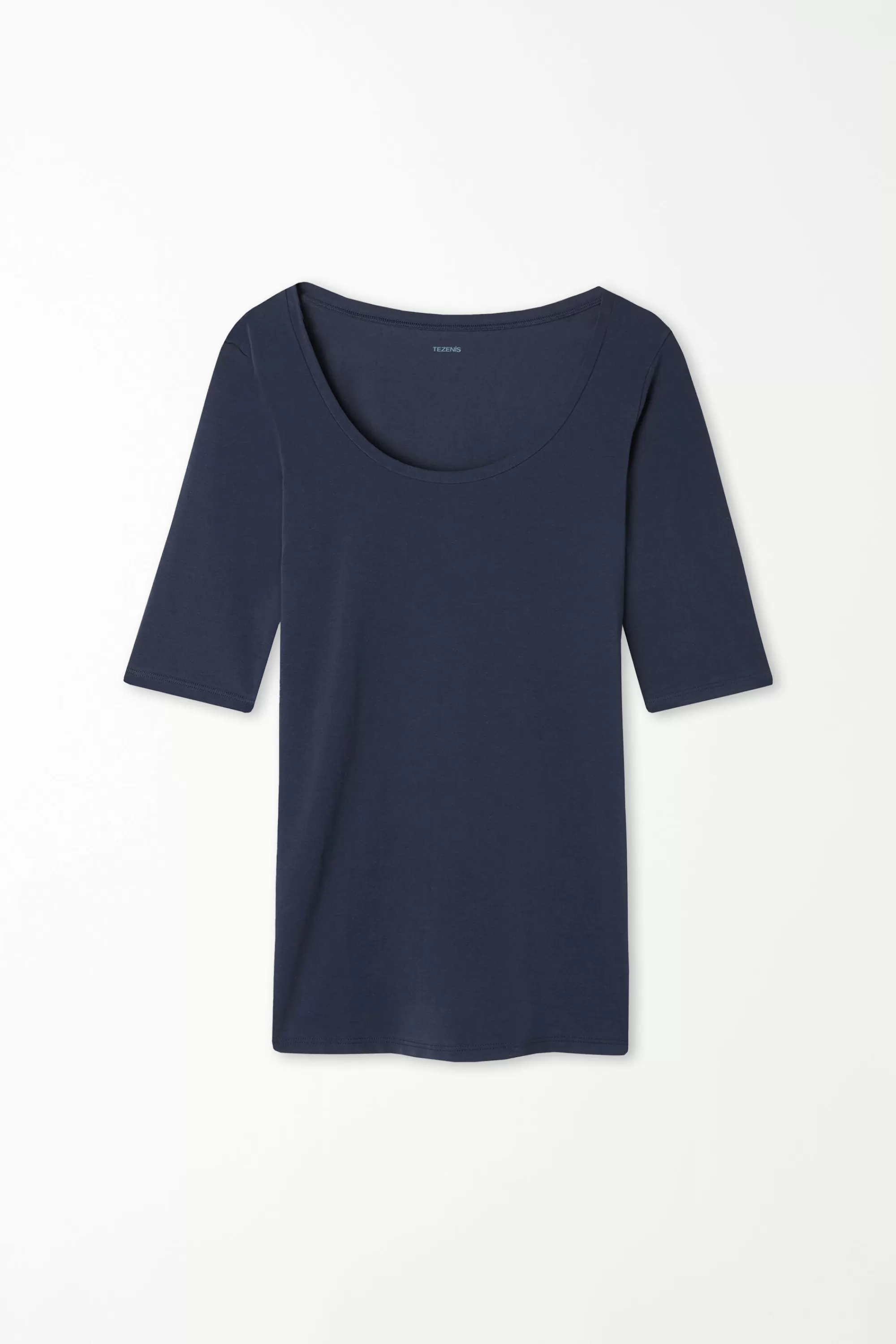Discount Maglia Manica Corta Scollo Madonna In Cotone - Magliette Maniche Corte - Donna | Magliette maniche corte
