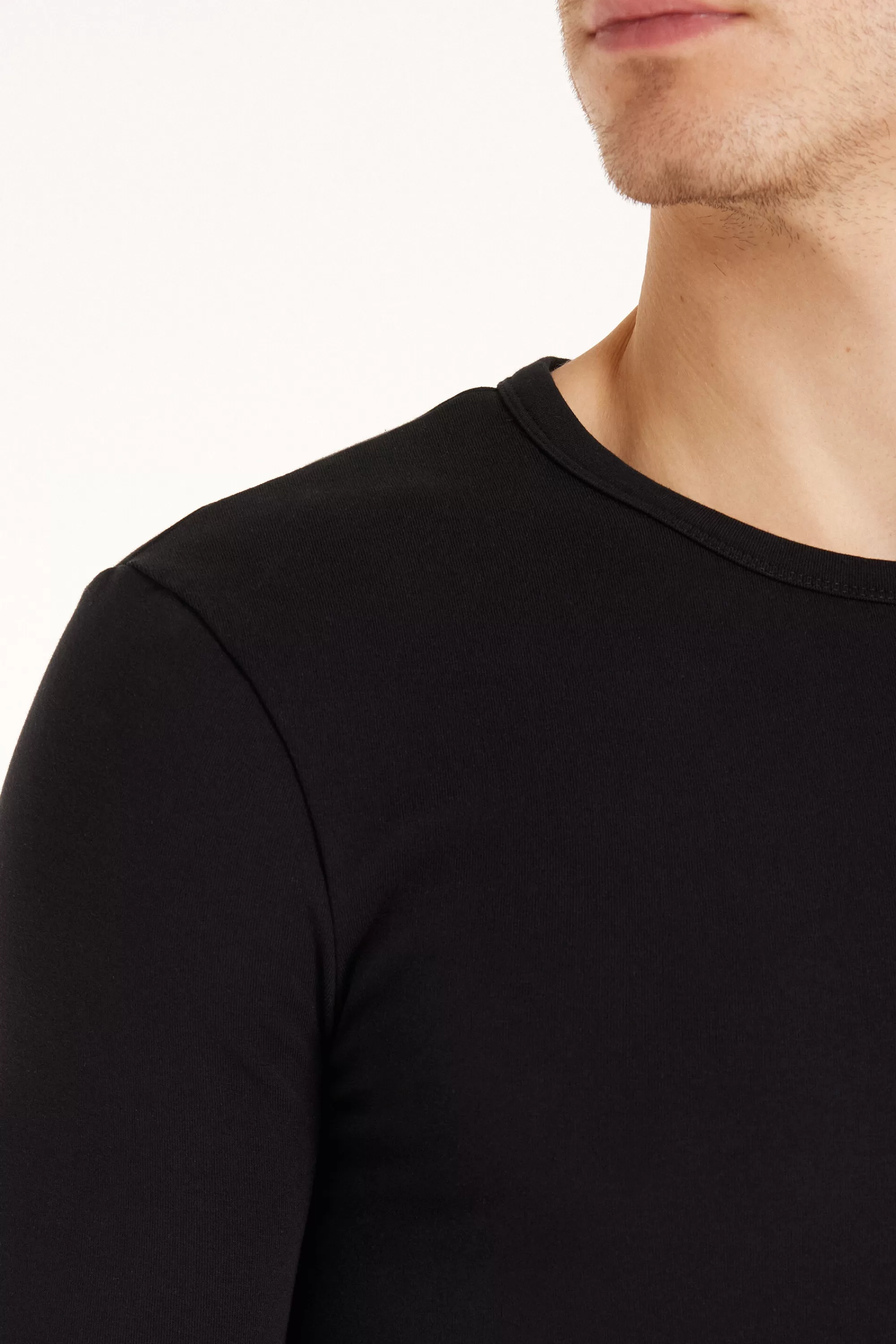Shop Maglia Manica Lunga Girocollo Cotone Termico - Maglie Maniche Lunghe - Uomo | Maglie termiche | Maglie maniche lunghe