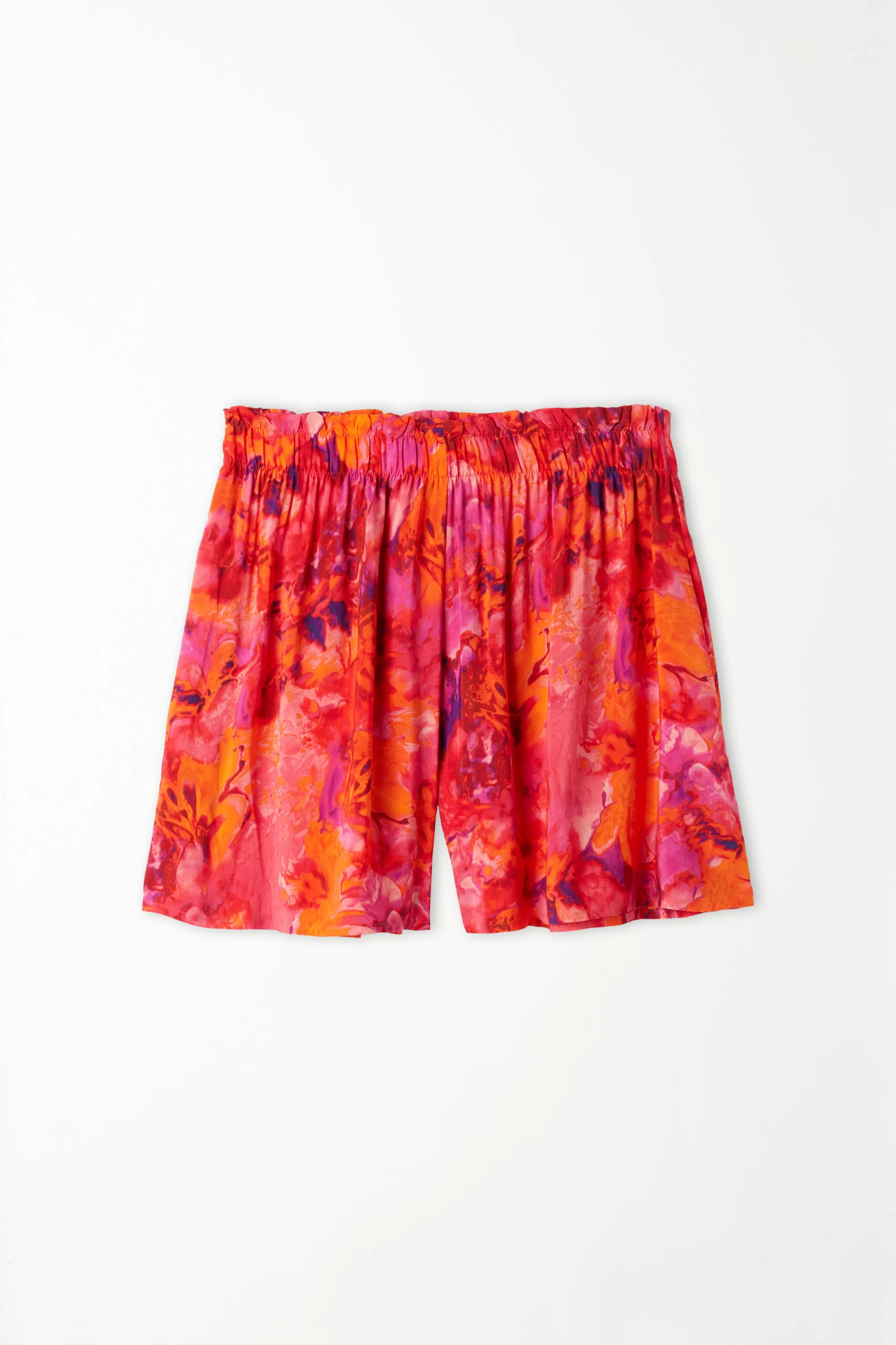 Outlet Pantagonna In Tela Di Viscosa - Shorts - Donna | Shorts