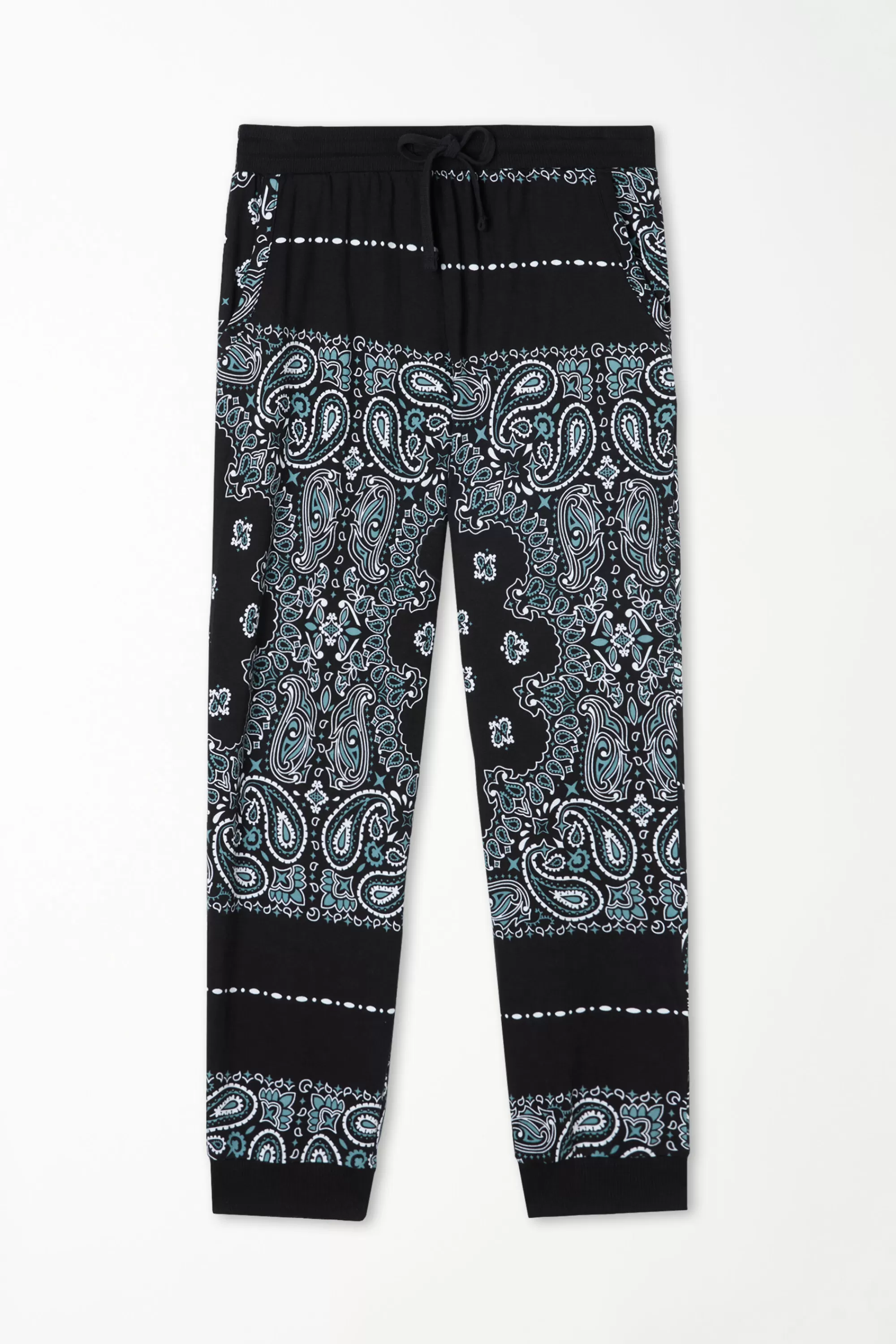 Fashion Pantalone Lungo In Cotone Con Coulisse - Pigiami Lunghi - Uomo | Pantaloni lunghi | Pigiami lunghi
