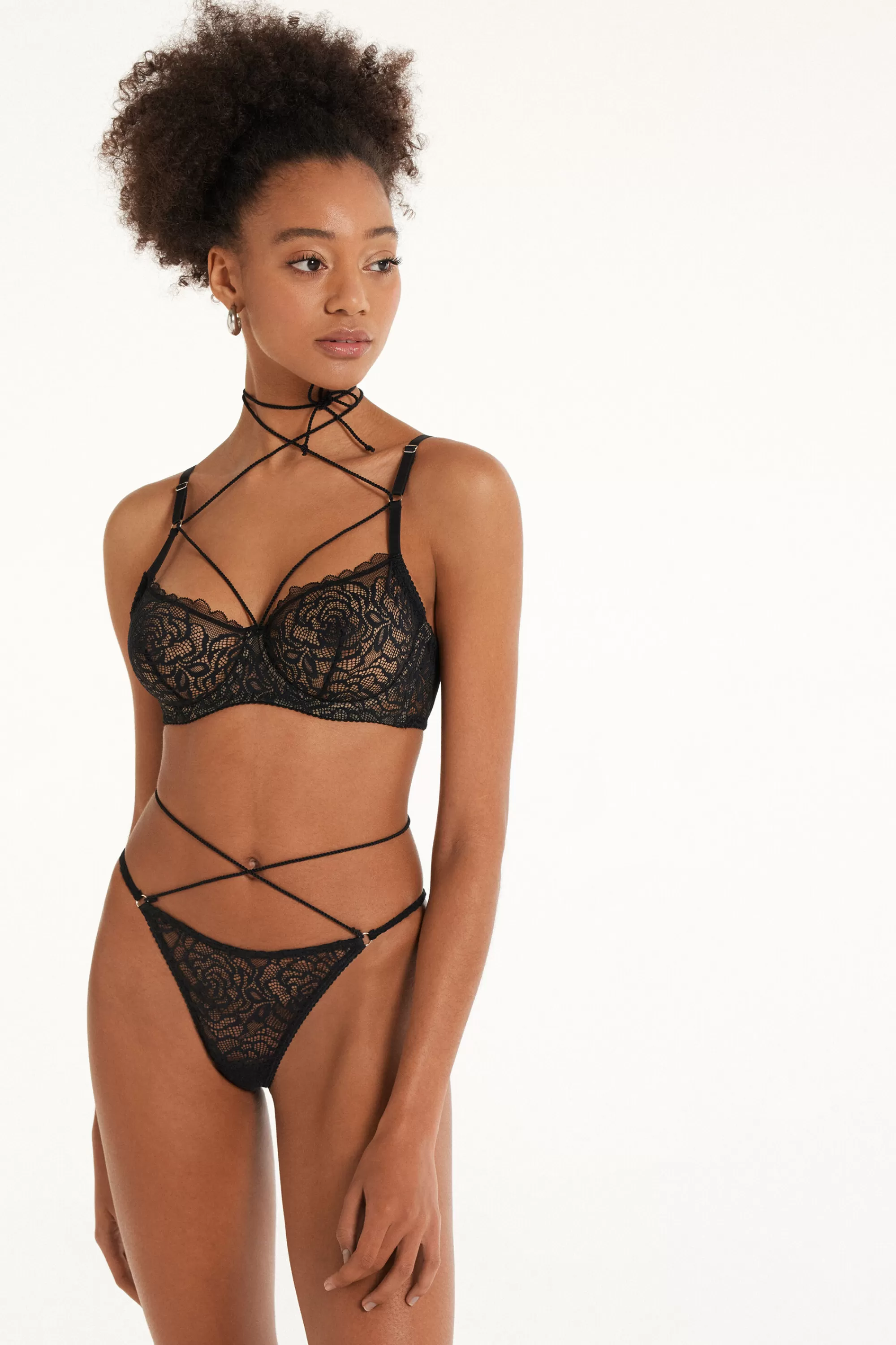 Best Perizoma Sgambato Con Fianchetto Tanga After Midnight Lace - Perizoma E Tanga - Donna | Completi intimi | Slip