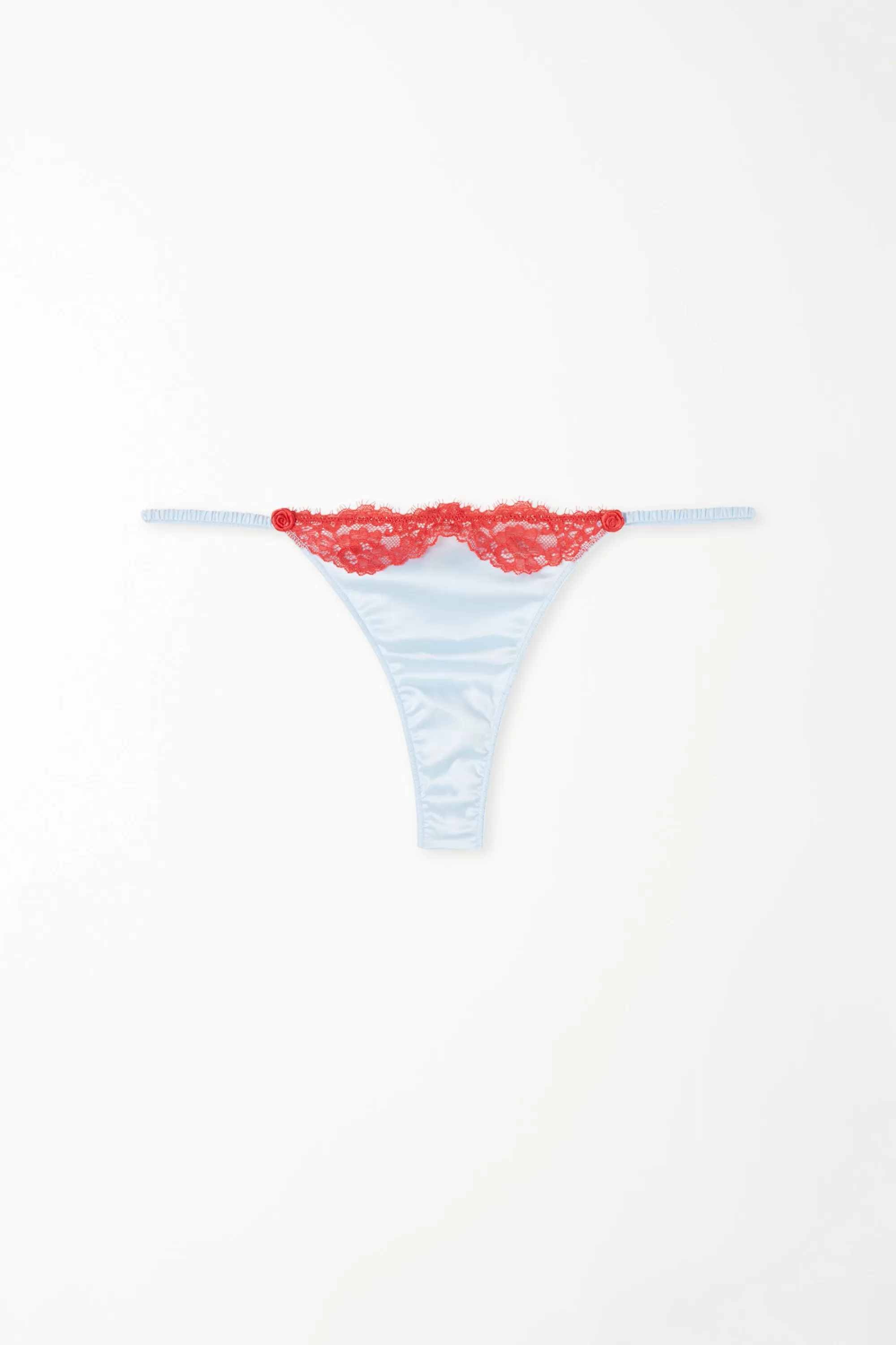 Fashion Perizoma Sgambato Con Fianchetto Tanga Pastel Baby Satin - Perizoma E Tanga - Donna | Slip