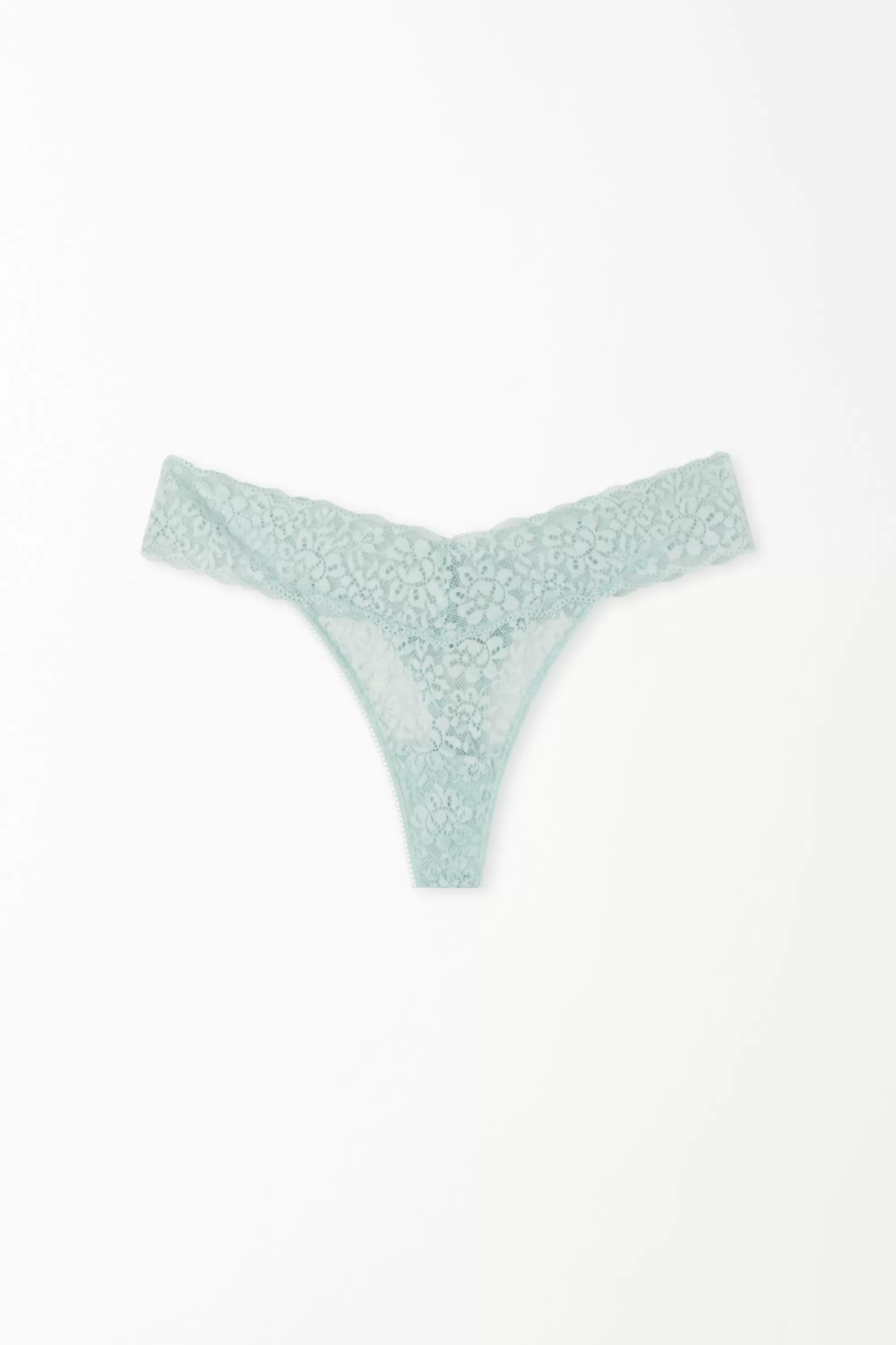 Sale Perizoma Sgambato In Pizzo Riciclato - Perizoma E Tanga - Donna | Completi intimi | Slip