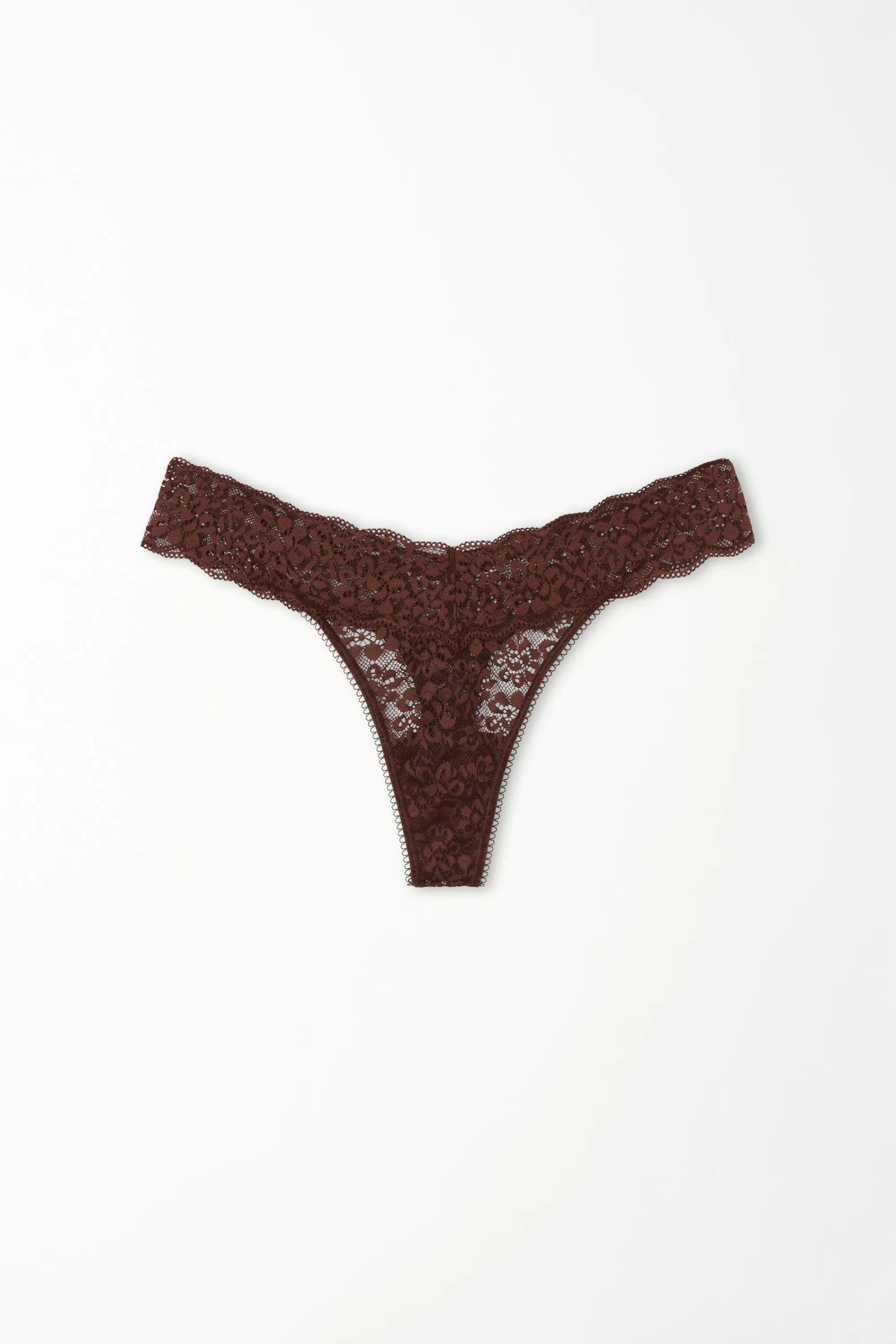 Best Perizoma Sgambato In Pizzo Riciclato - Perizoma E Tanga - Donna | Slip