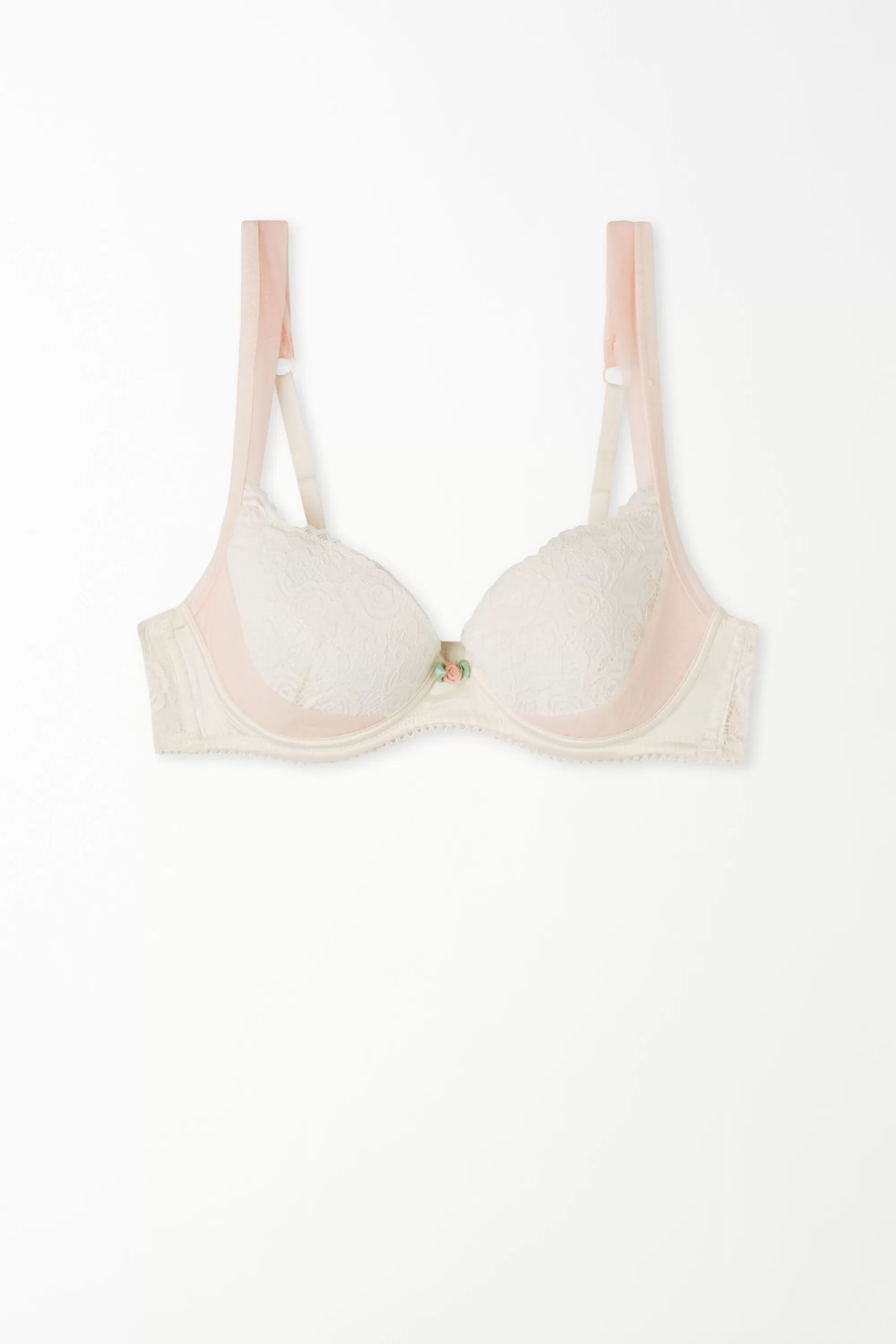 reggiseno_balconcino_leggermente_imbottito_wien_milk_roses_lace__push_up__donna__tezenis_162131.webp New Reggiseno Balconcino Leggermente Imbottito Wien Milk Roses Lace - Push Up - Donna | Completi intimi | Sposa