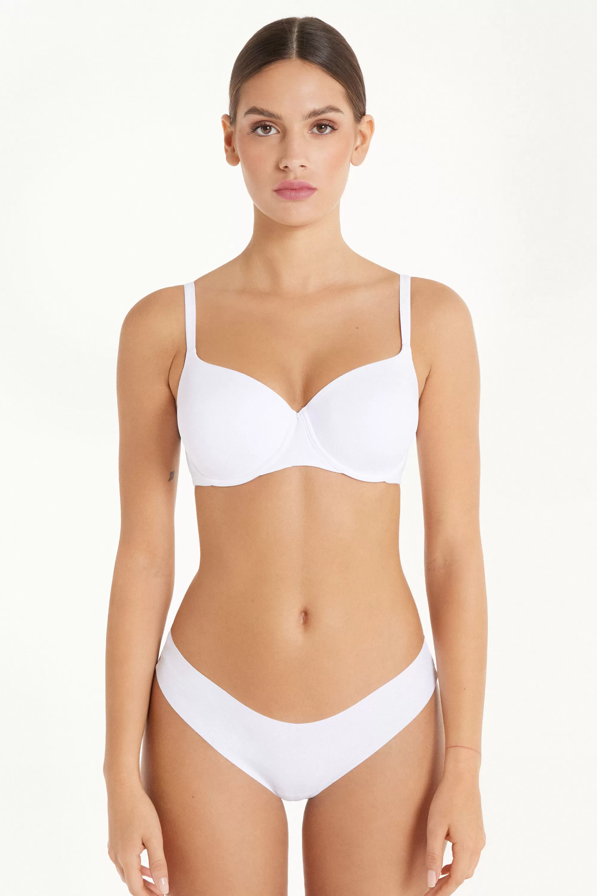 Hot Reggiseno Balconcino Prague Microfibra Riciclata Full Coverage - Balconcino - Donna | Invisibile | Reggiseni