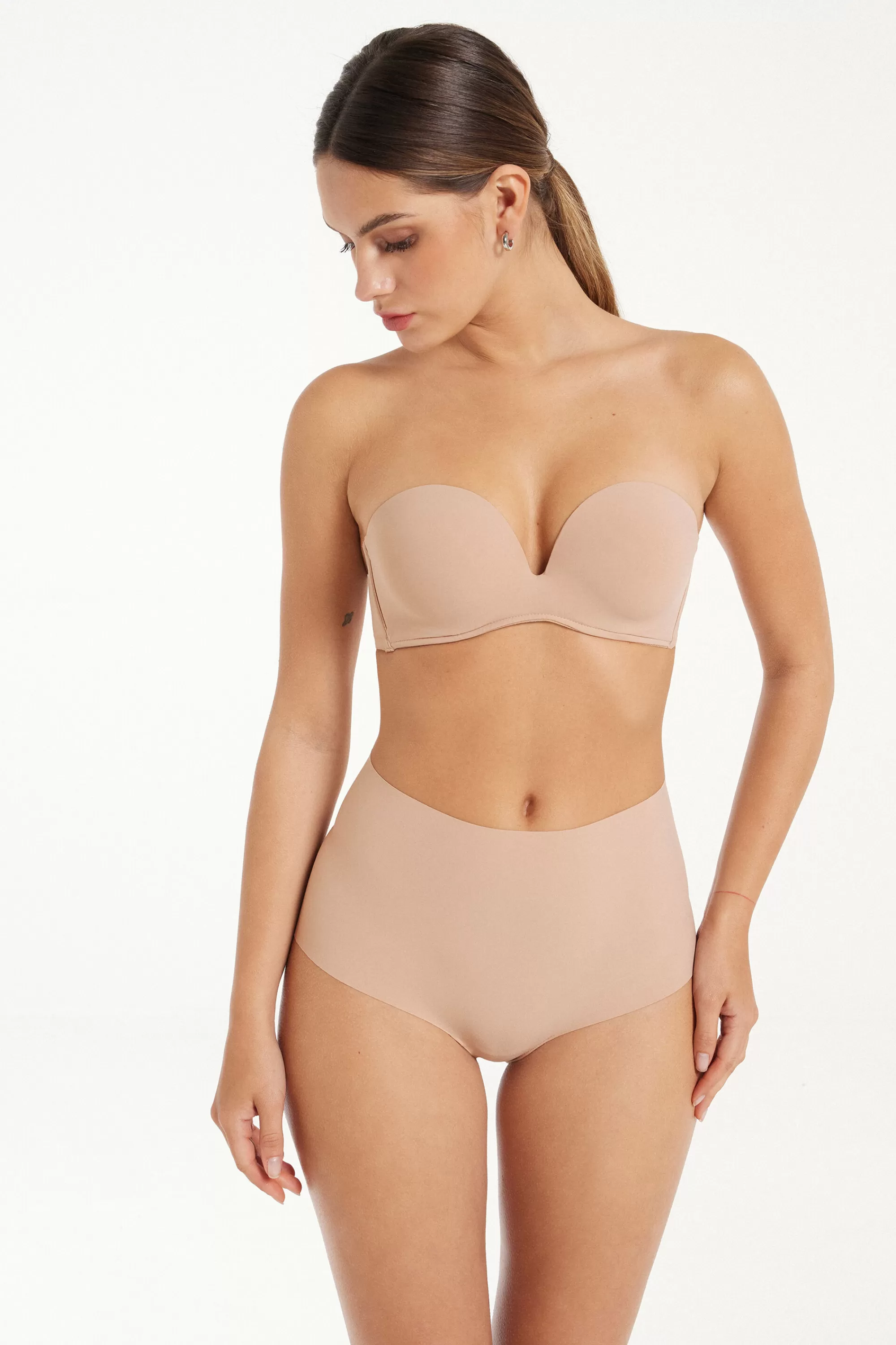 Flash Sale Reggiseno Fascia Imbottita Scollata Microfibra Riciclata - Fascia E Senza Spalline - Donna | Invisibile | Completi intimi