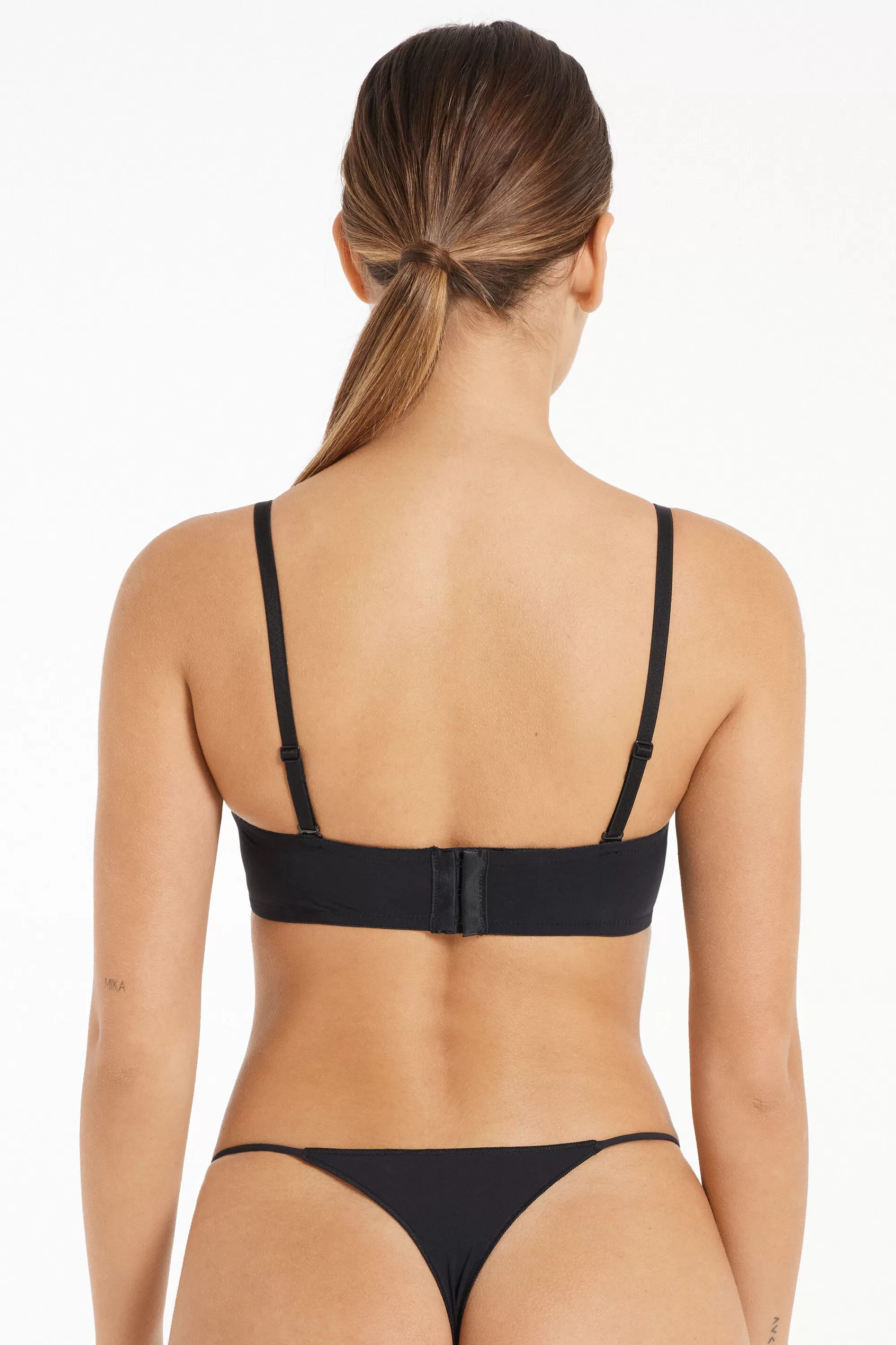Hot Reggiseno Fascia Imbottita Scollata Microfibra Riciclata - Fascia E Senza Spalline - Donna | Invisibile | Completi intimi