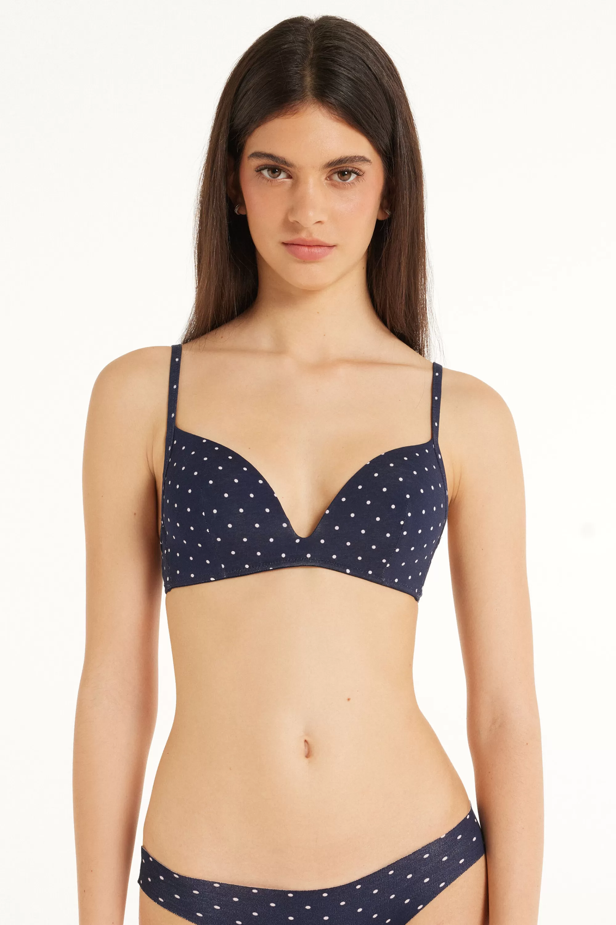 Cheap Reggiseno London In Cotone Stampato - Triangolo - Donna | Completi intimi | Reggiseni