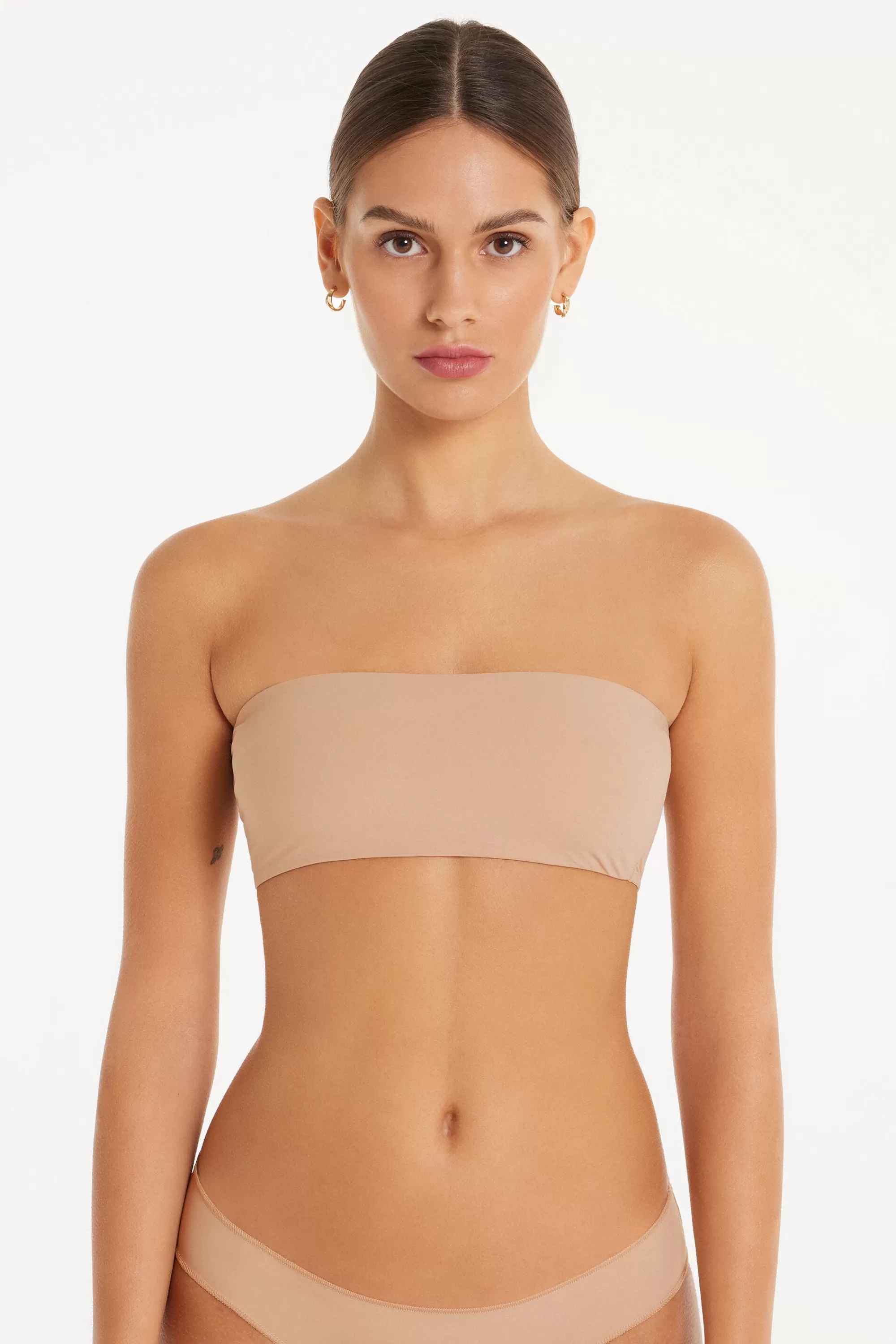 New Reggiseno Top A Fascia Sydney In Microfibra - Fascia E Senza Spalline - Donna | Sposa | Invisibile