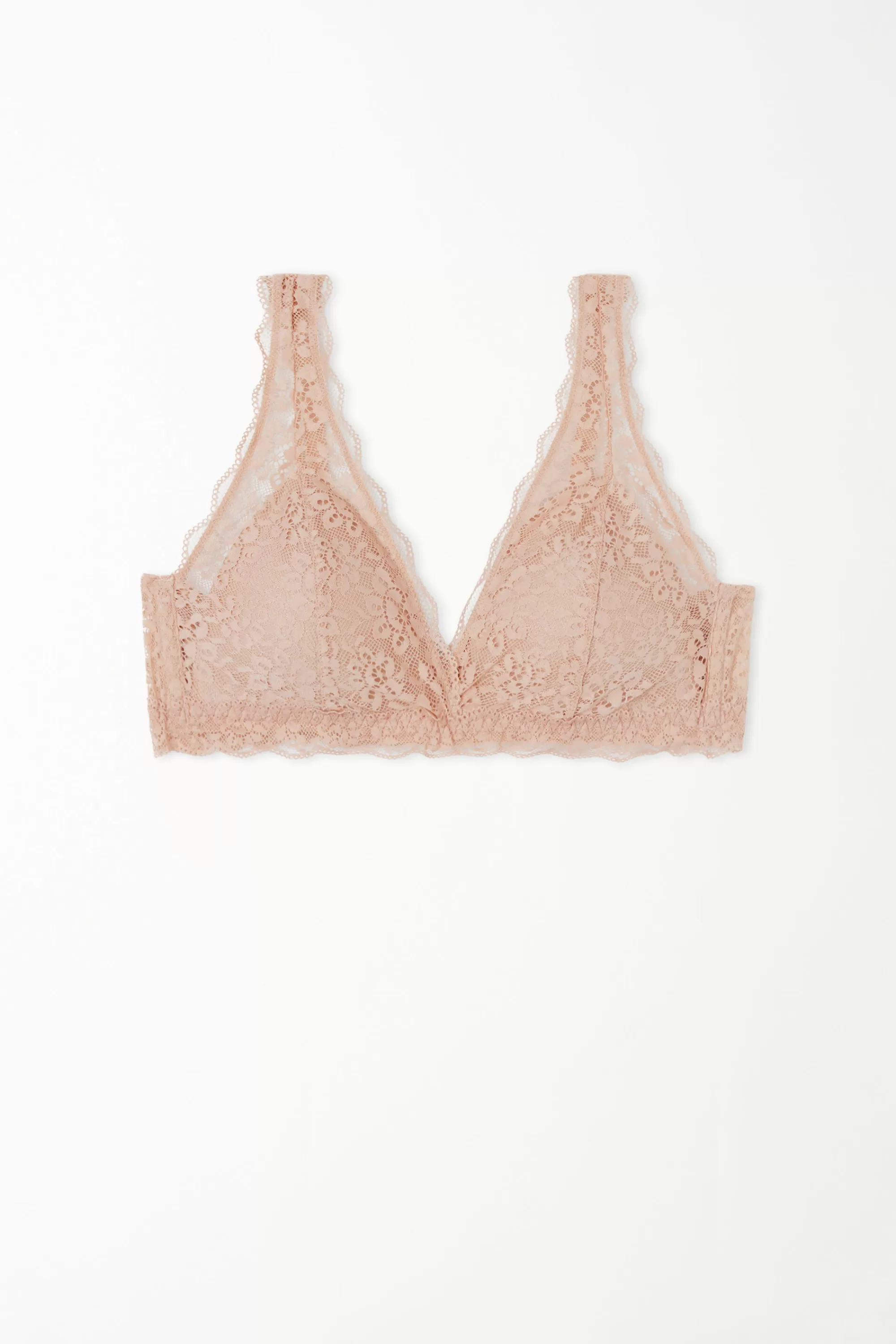 Sale Reggiseno Triangolo In Pizzo Riciclato Havana - Bralette E Brassiere - Donna | Reggiseni | Completi intimi