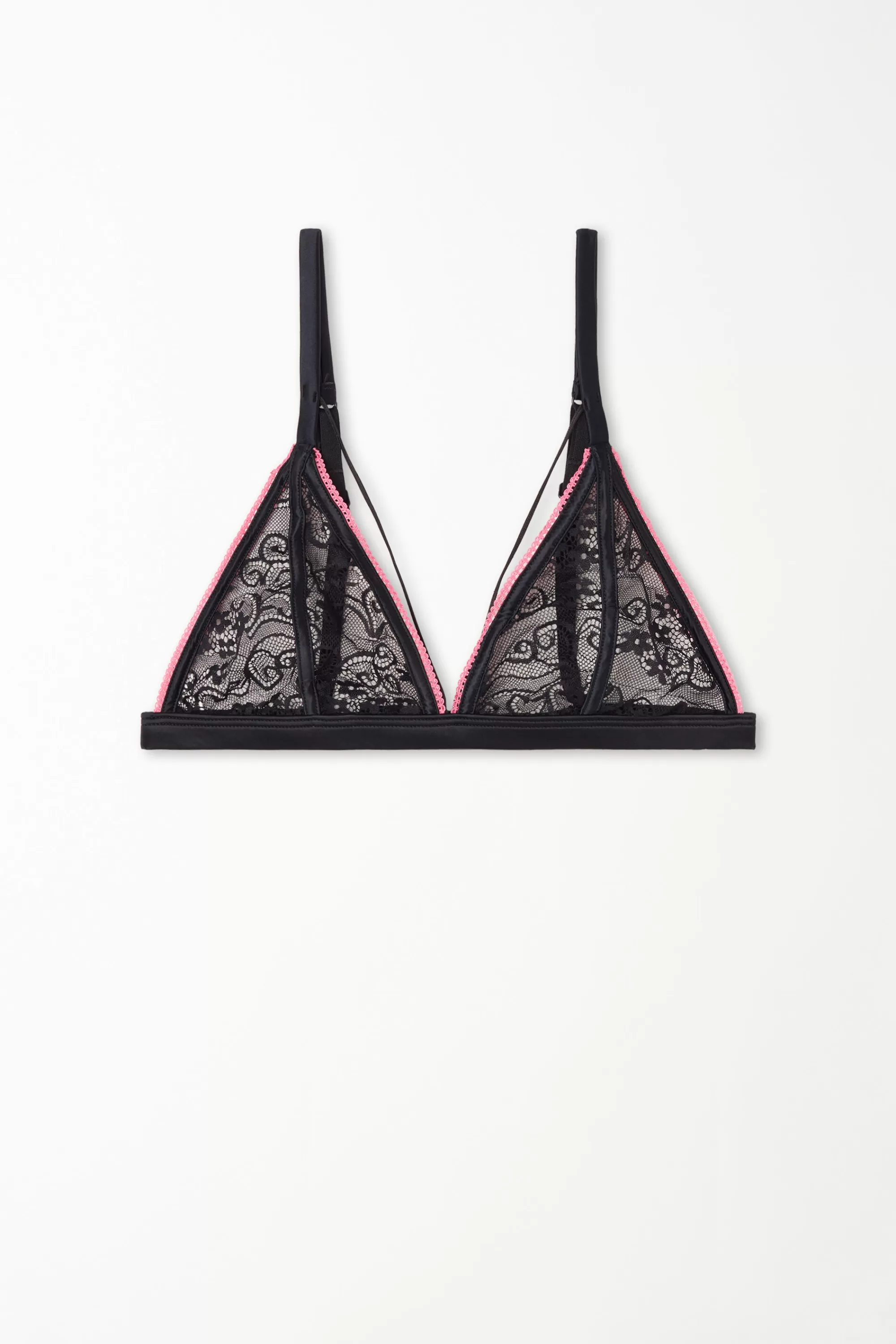 Best Sale Reggiseno Triangolo Lisbon Senza Imbottitura Dark Rose Lace - Triangolo - Donna | Reggiseni