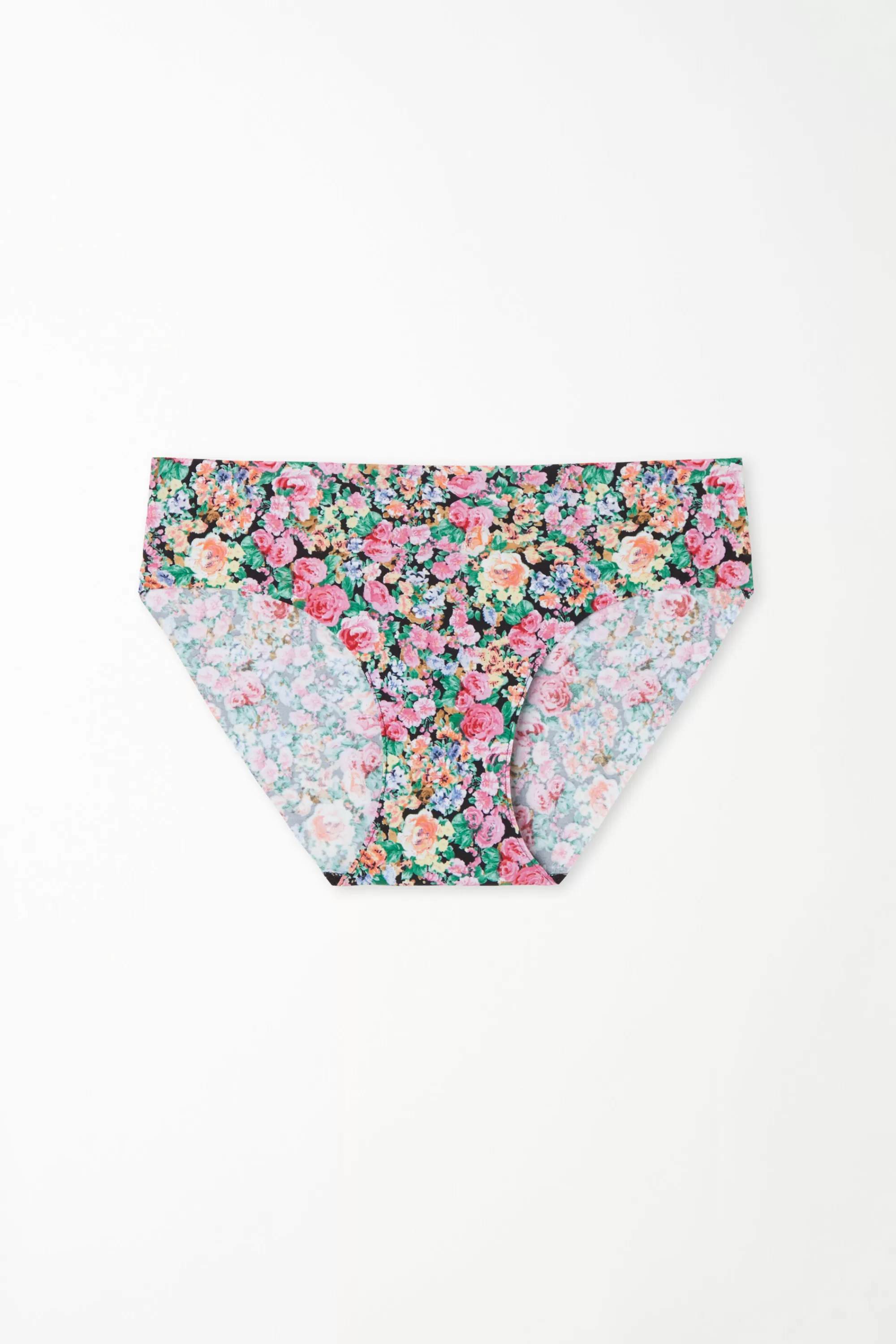 Shop Slip Taglio Vivo In Microfibra Stampata - Slip Classico - Donna | Completi intimi | Slip