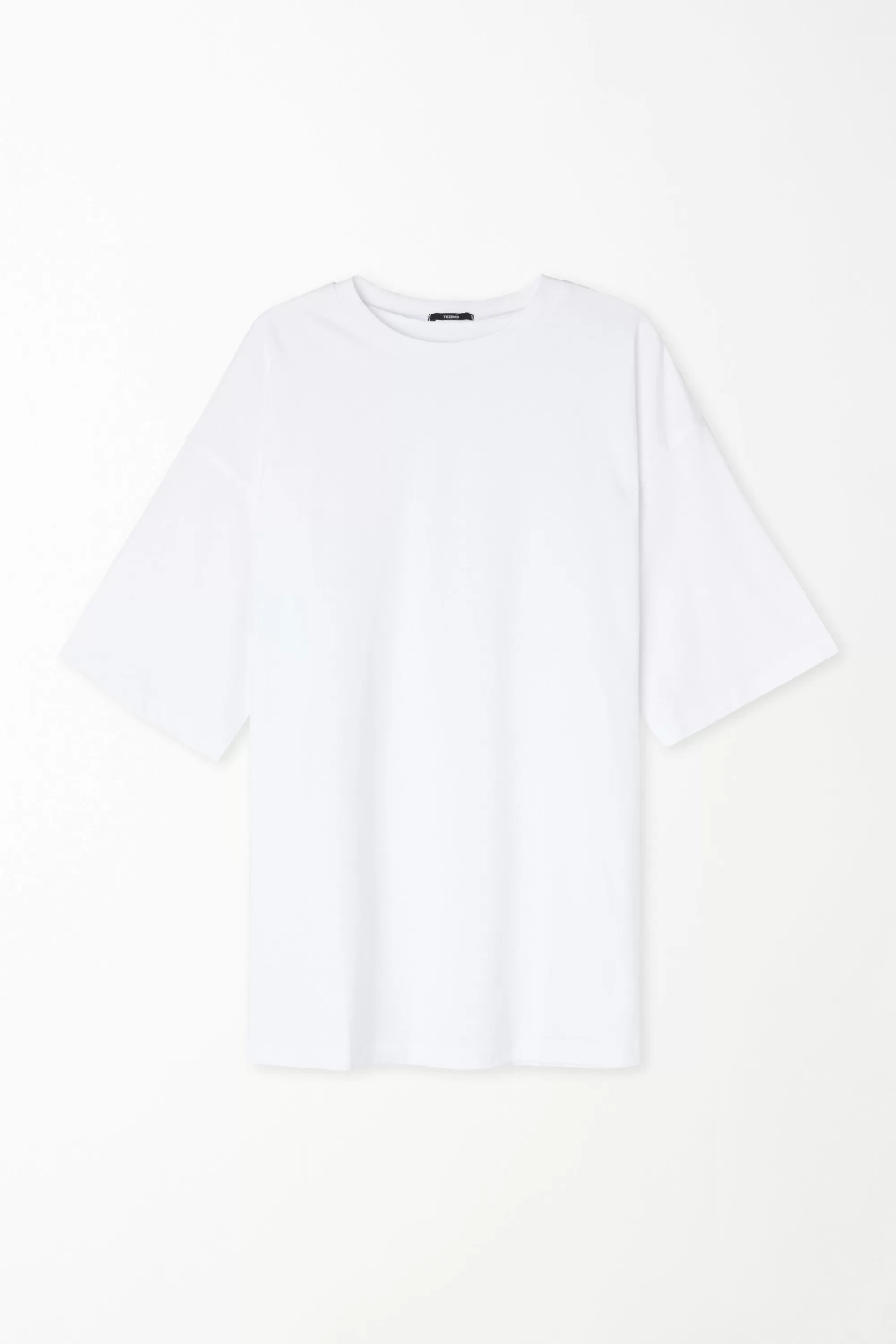 Hot T-Shirt A Girocollo Oversize In Cotone - Magliette Maniche Corte - Donna | Magliette maniche corte